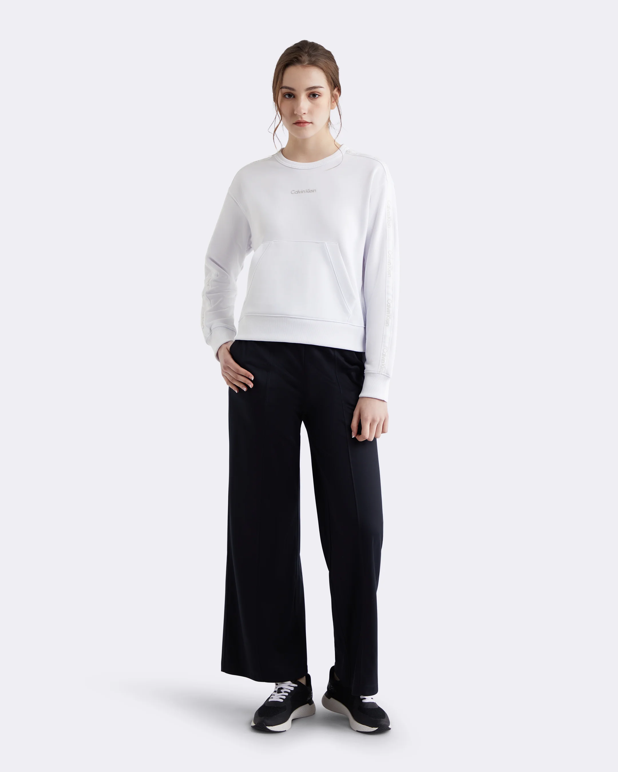 CK SPORT Áo Lạnh Thể Thao Nữ Relaxed Fit