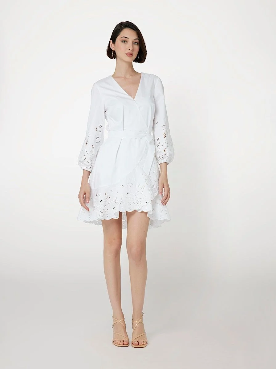GUESS MARCIANO Đầm Nữ - Kennedy Eyelet Dress