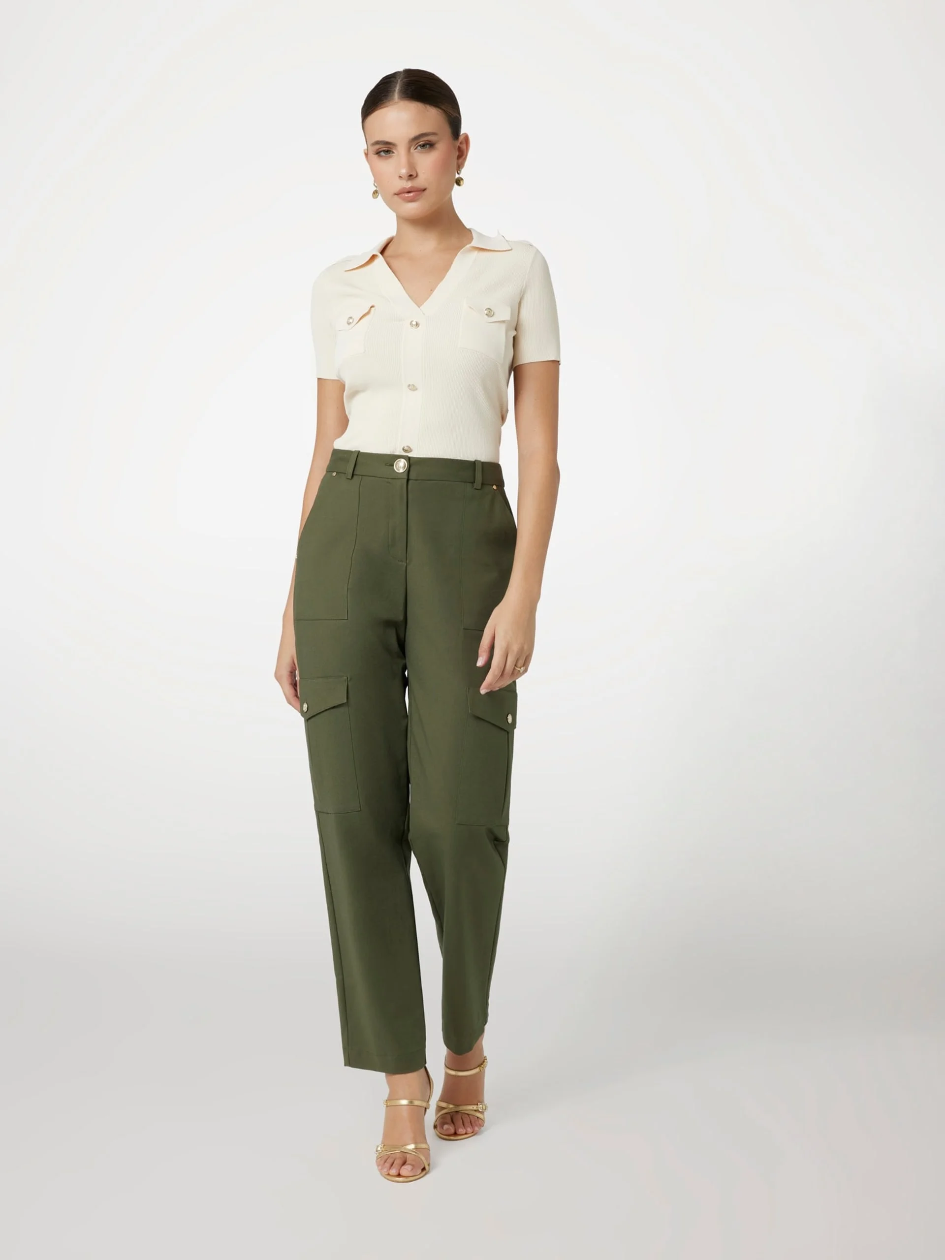 GUESS MARCIANO Áo Len Nữ - Katrin Ss Shirt Swtr