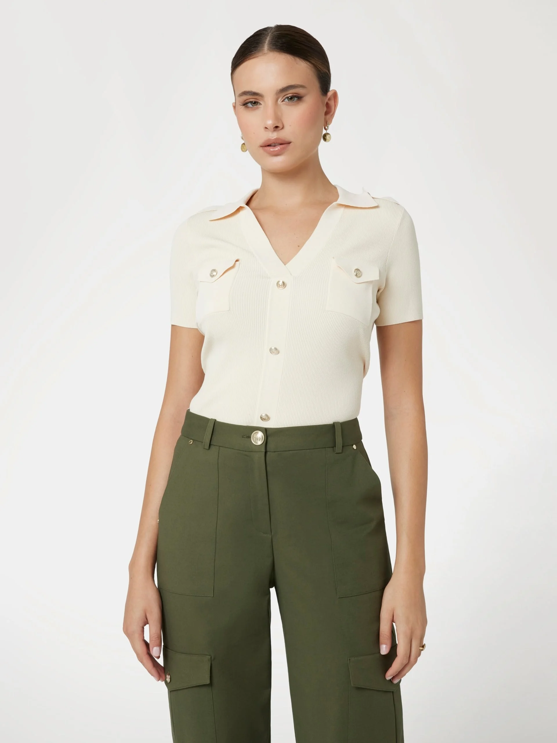 GUESS MARCIANO Áo Len Nữ - Katrin Ss Shirt Swtr