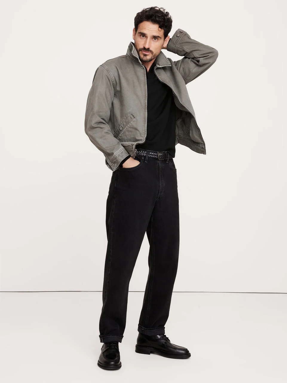 BANANA REPUBLIC Áo Len Nam Merino Johnny