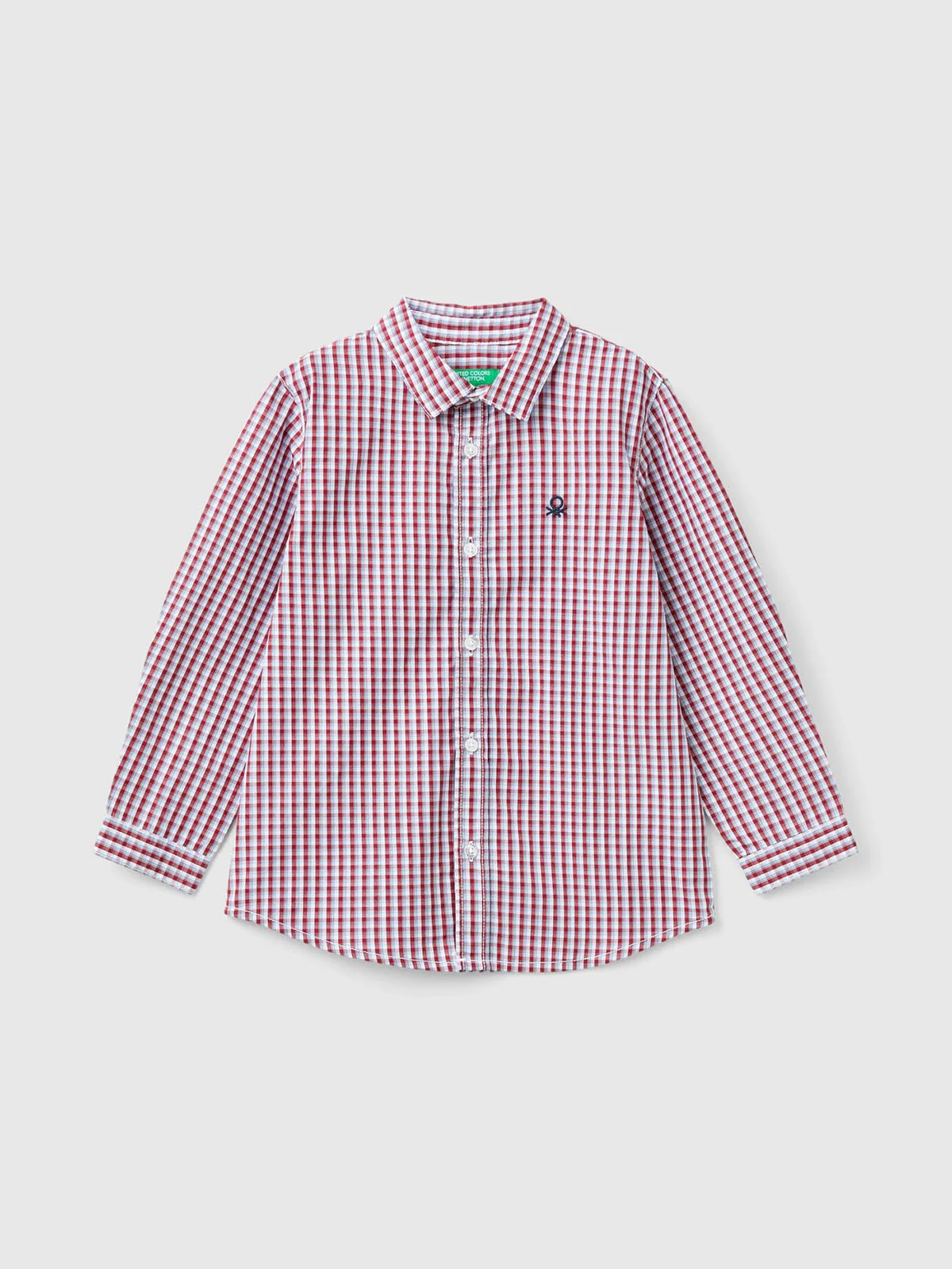 UNITED COLORS OF BENETTON Áo Sơ Mi Dài Tay Bé Trai Kid Boy Shirt
