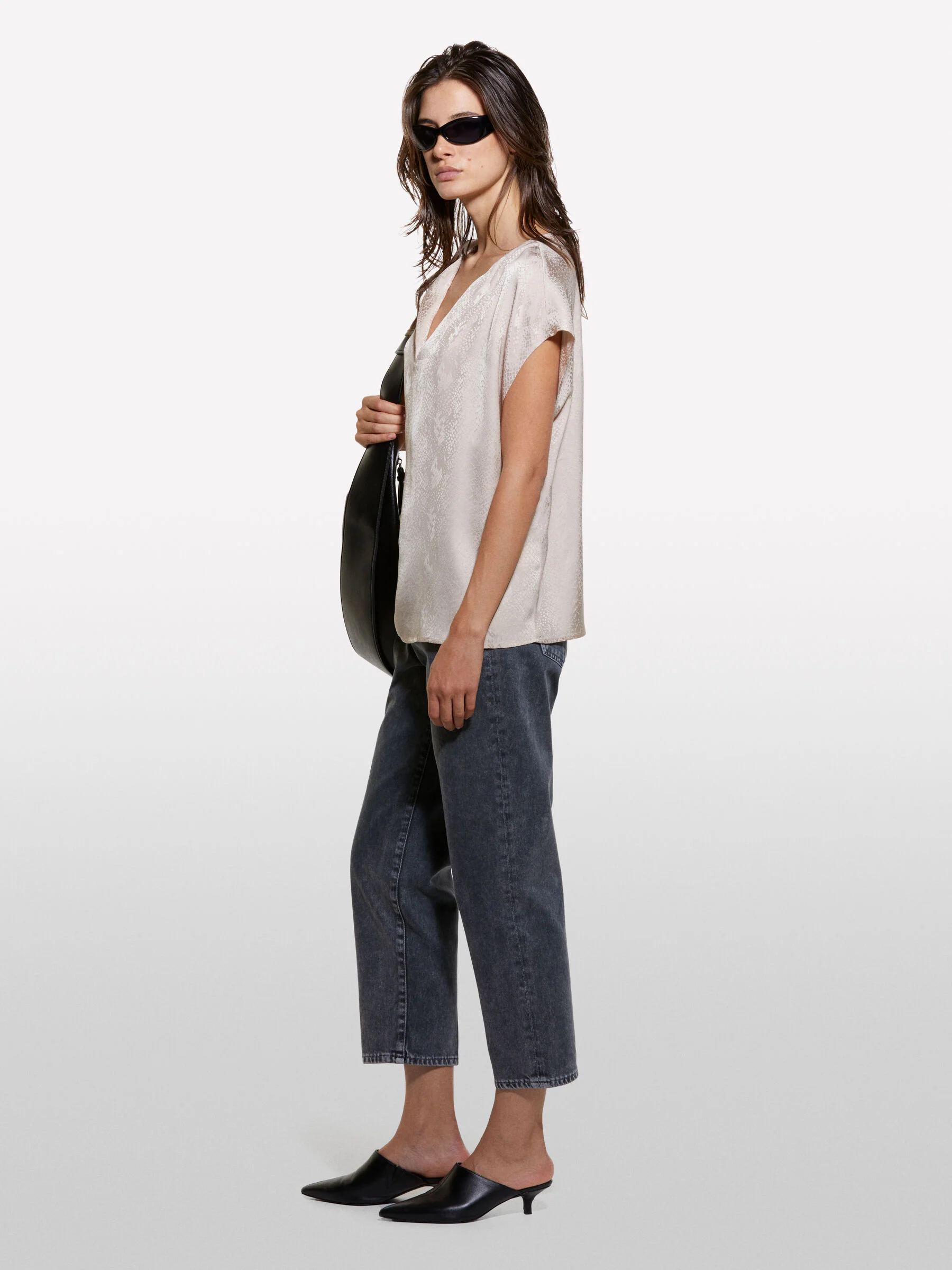 SISLEY Áo Kiểu Nữ Women Blouse