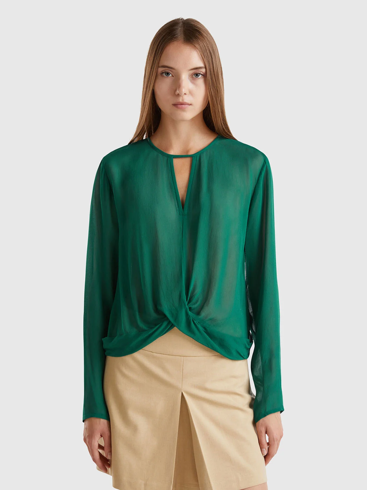 UNITED COLORS OF BENETTON Áo Kiểu Nữ Women Blouse