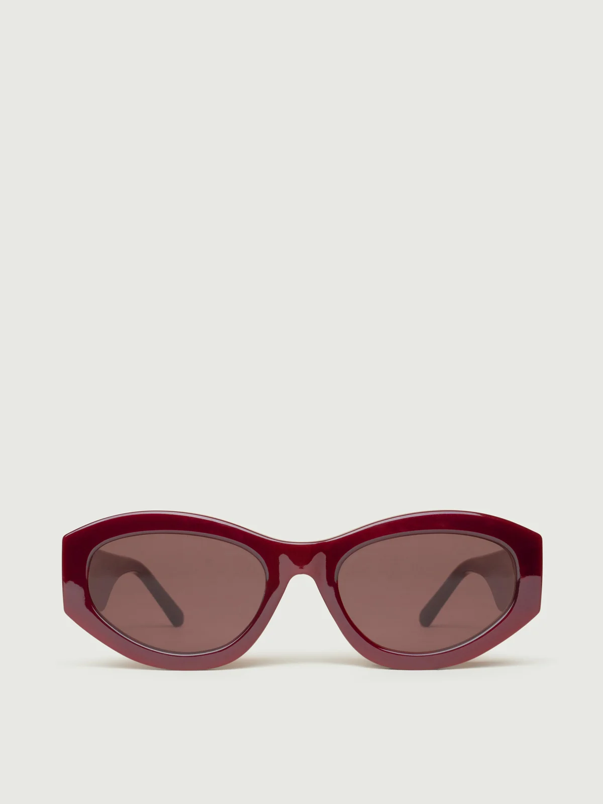 SUNNIES STUDIOS Kính Mát Gọng Mắt Mèo Alba Dark Cherry Red Plum