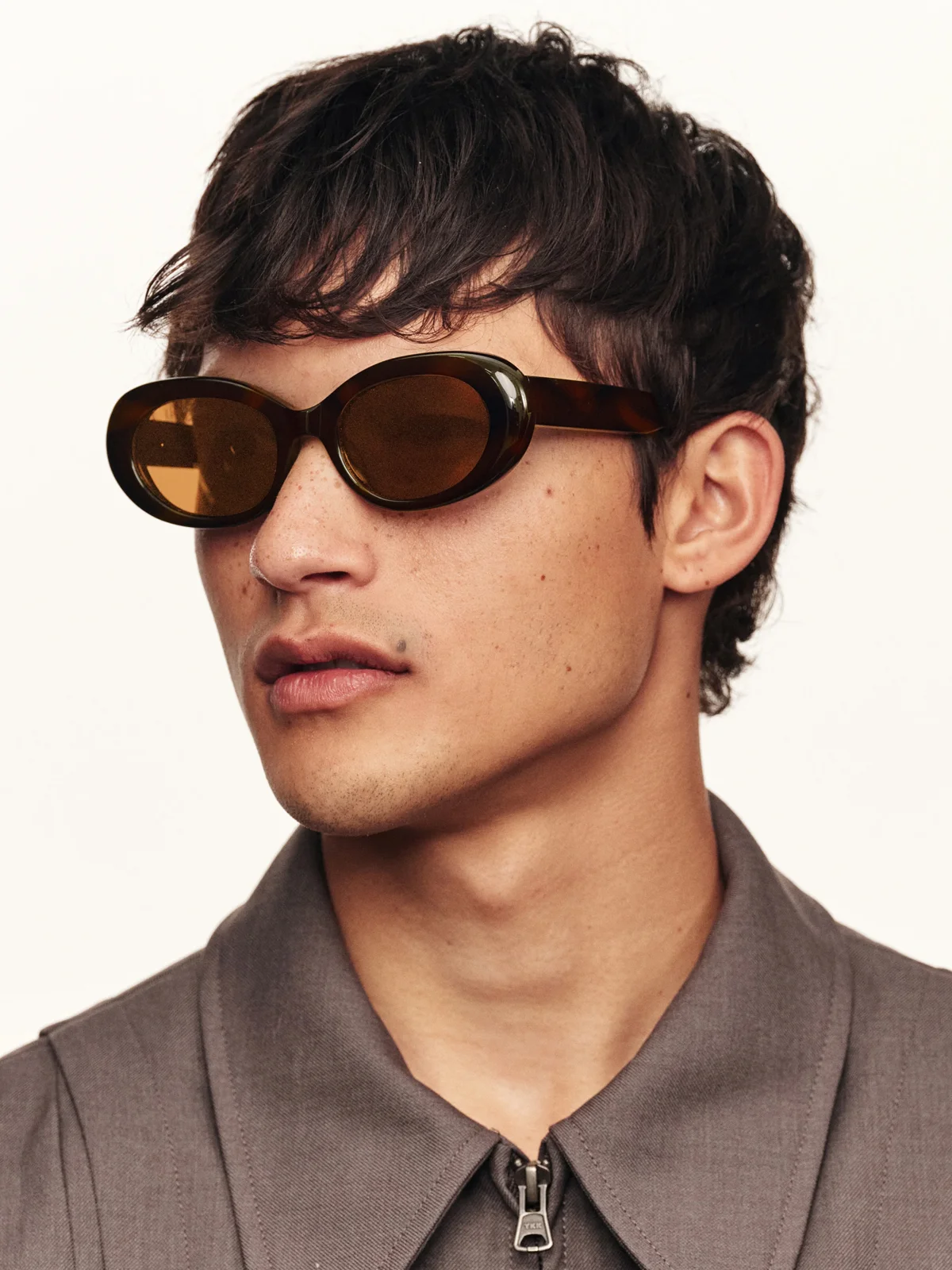 SUNNIES STUDIOS Kính Mát Gọng Oval Iris Classic Tort Chartreuse