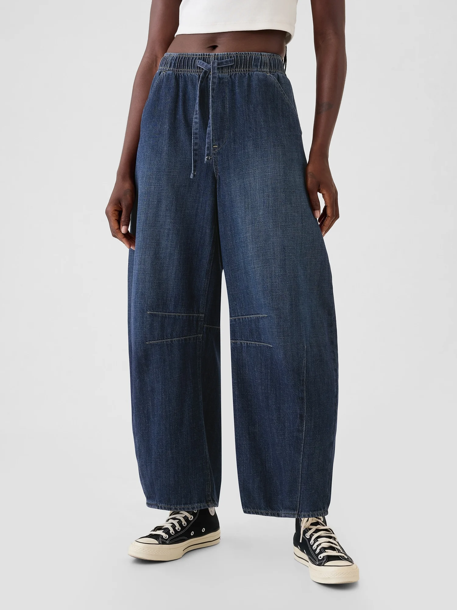 GAP Quần Jeans Nữ - Mid Rise