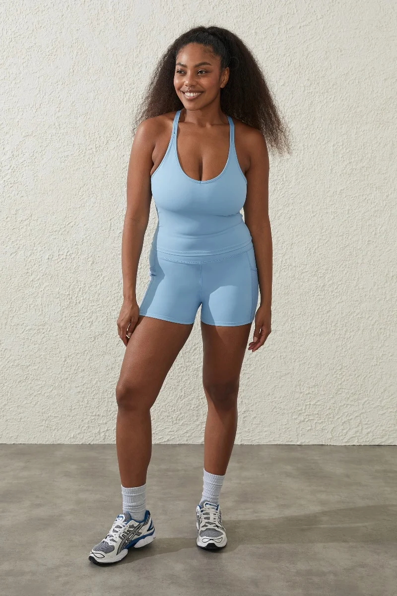 COTTON:ON BODY Quần Ngắn Thể Thao Nữ-Ultra Luxe Pocket Shortie Short