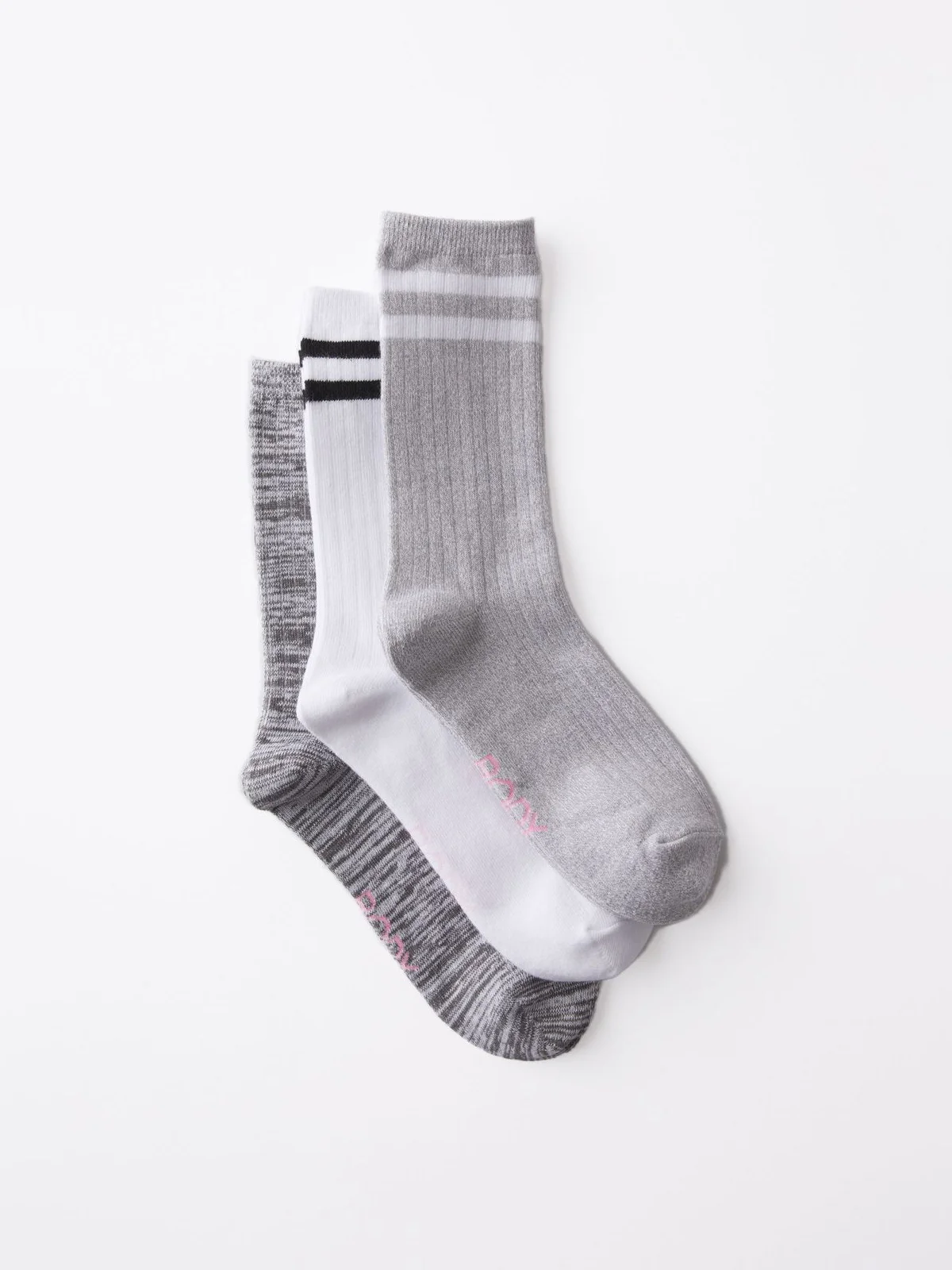 COTTON:ON BODY Bộ 3 Vớ Nữ-Body Crew Socks 3Pk