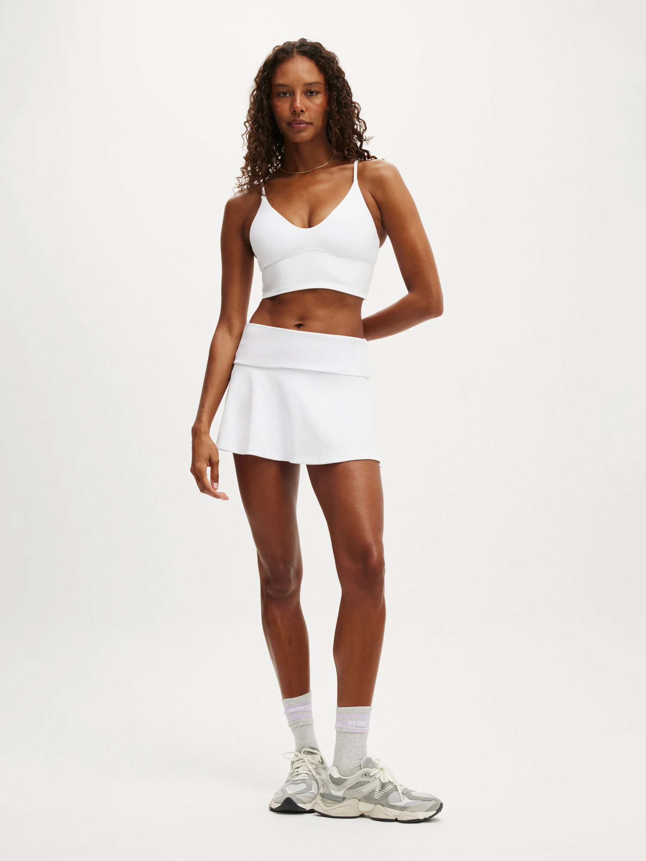 COTTON:ON BODY Váy Thun Ngắn Nữ-Ultra Soft Roll Over Skirt