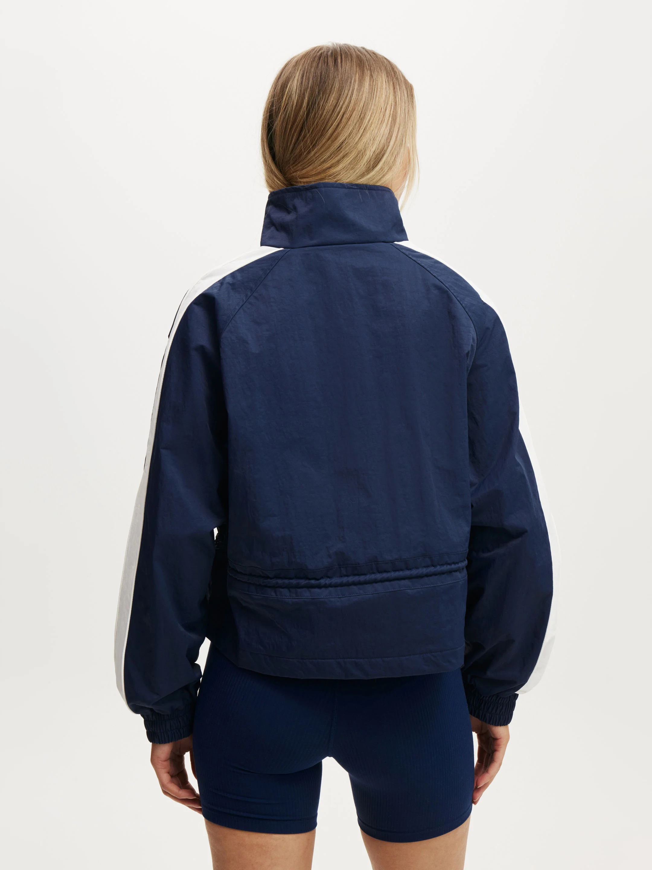 COTTON:ON BODY Áo Khoác Dài Tay Nữ-Track Side Cropped Anorak