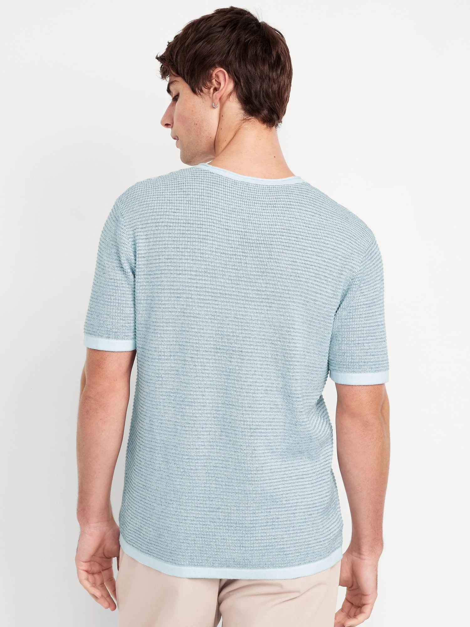 OLD NAVY Áo Len Tay Ngắn Nam