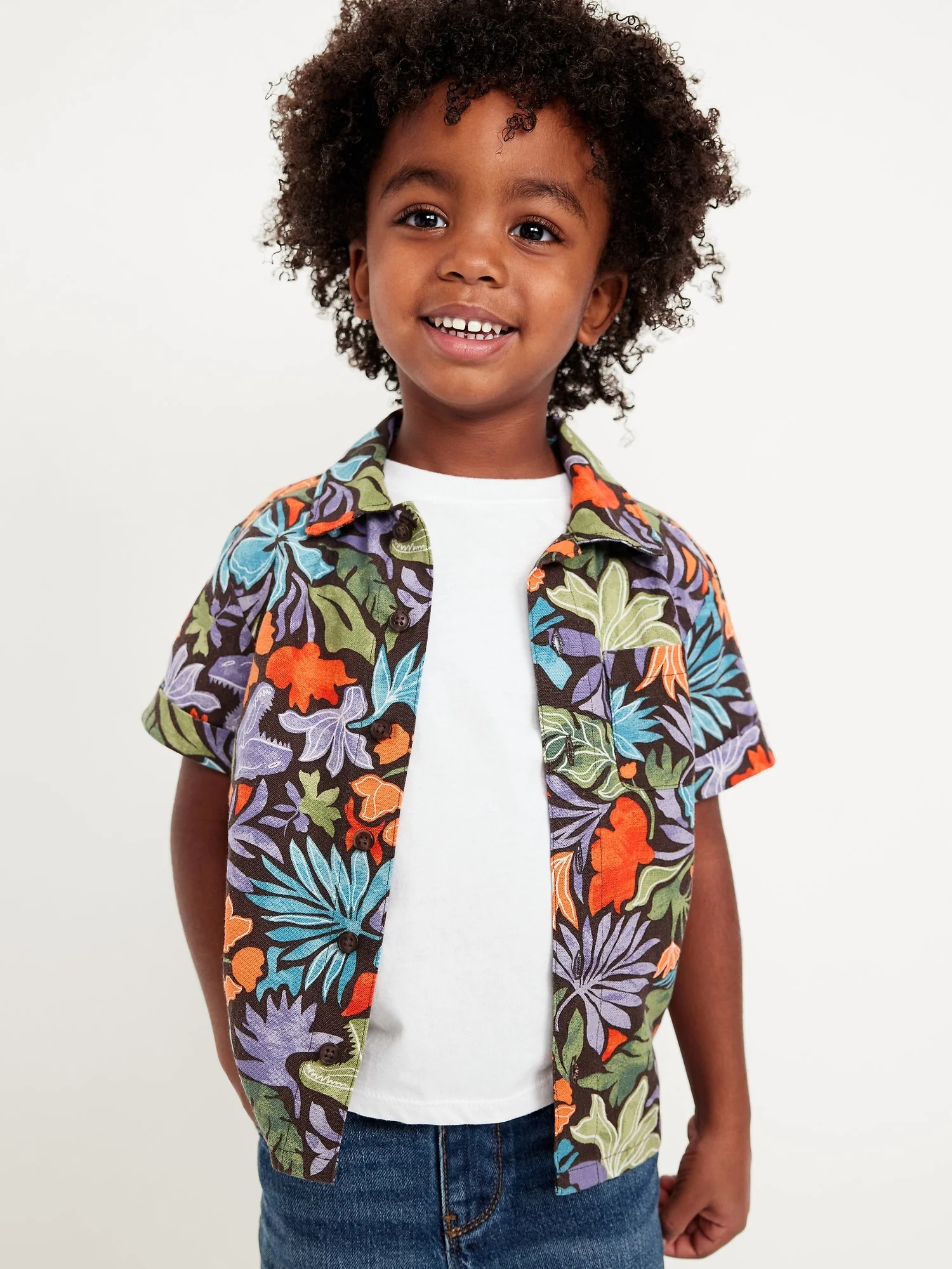 OLD NAVY Áo Sơ Mi Tay Ngắn Em Bé
