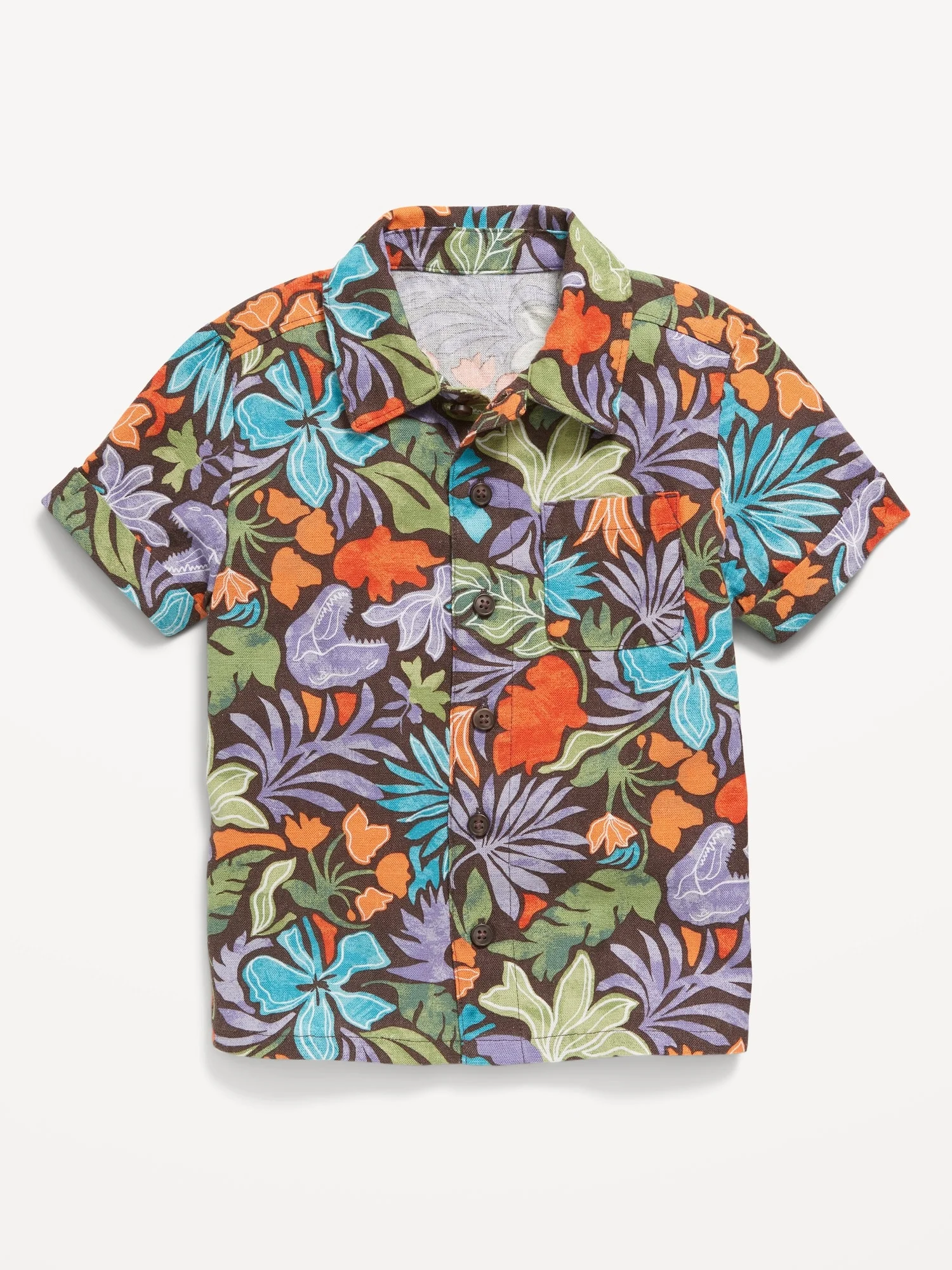 OLD NAVY Áo Sơ Mi Tay Ngắn Em Bé