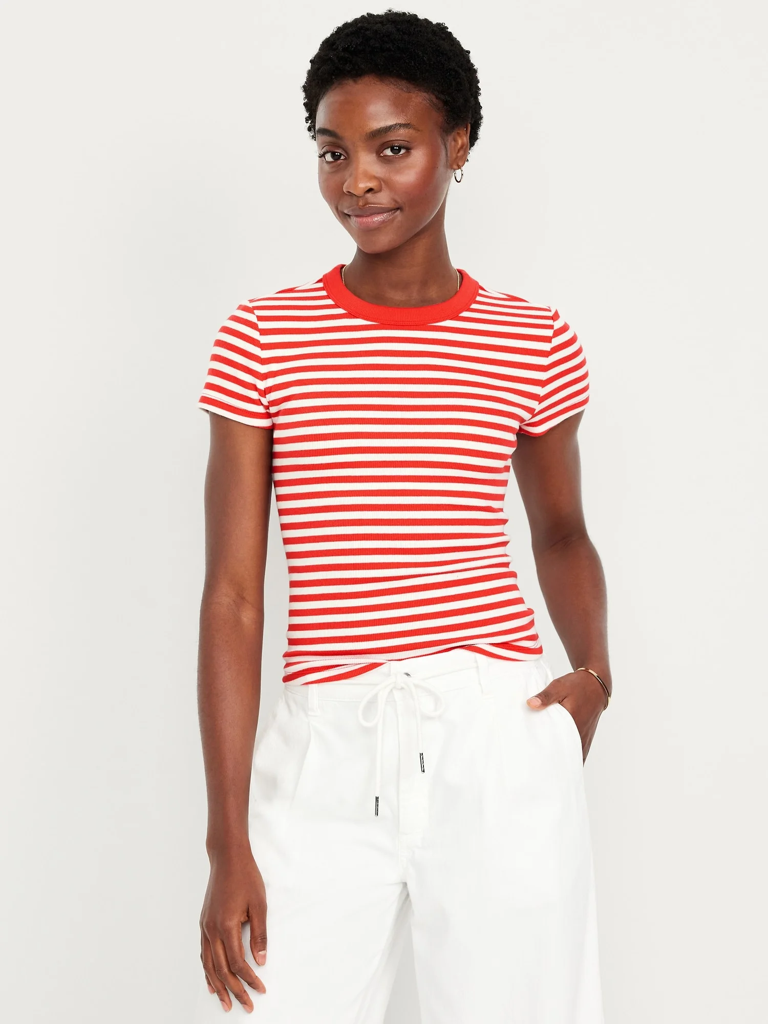OLD NAVY Áo Thun Tay Ngắn Nữ