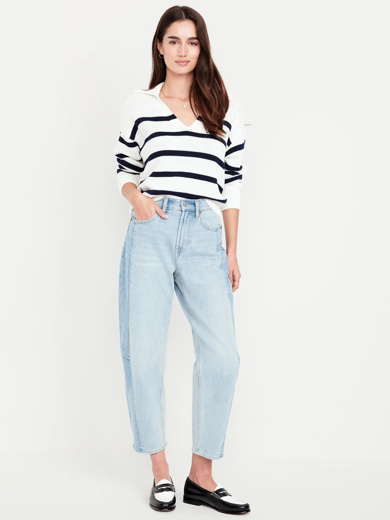 OLD NAVY Quần Jean Dài Nữ