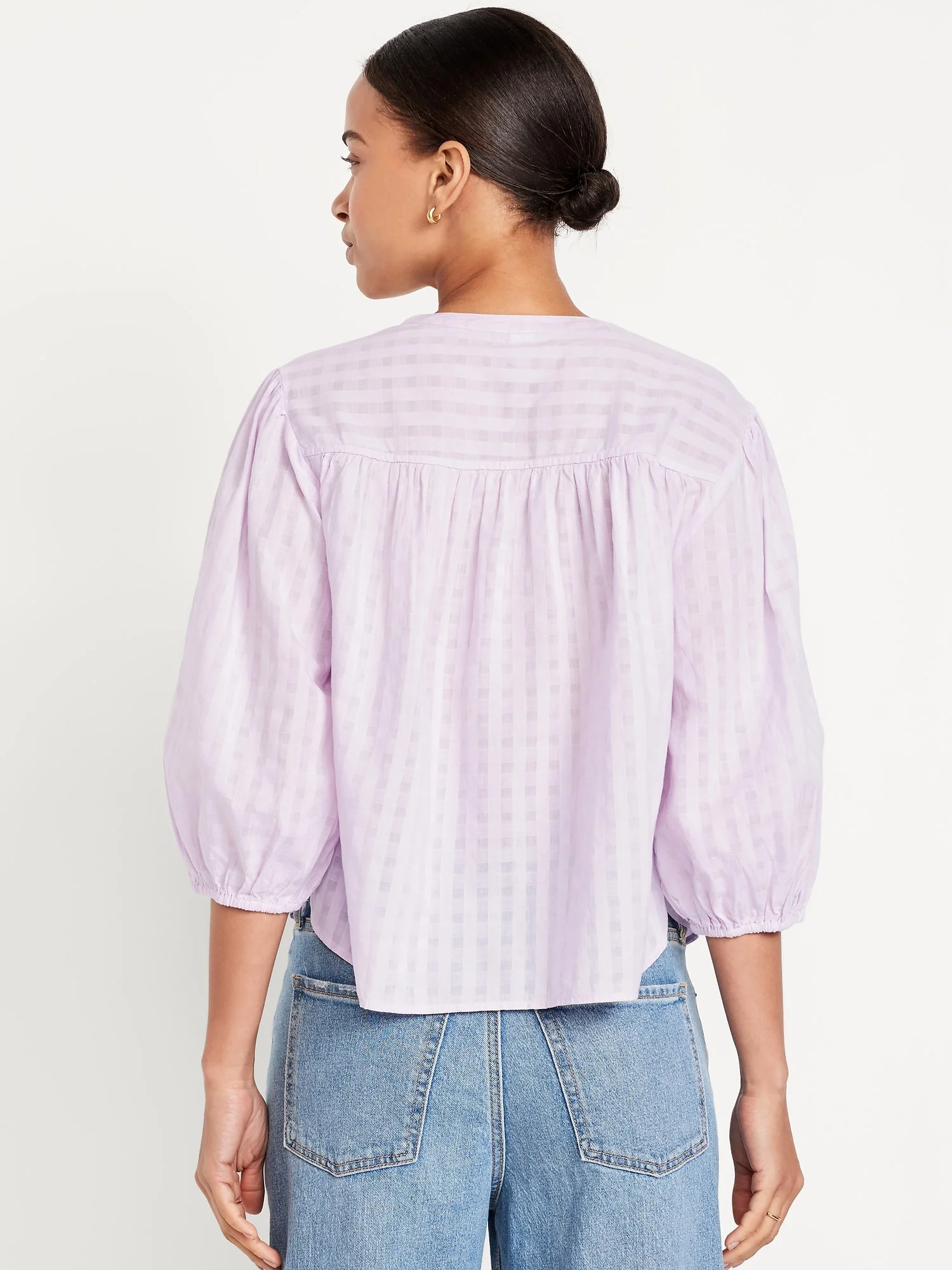 OLD NAVY Áo Kiểu Tay Dài Nữ