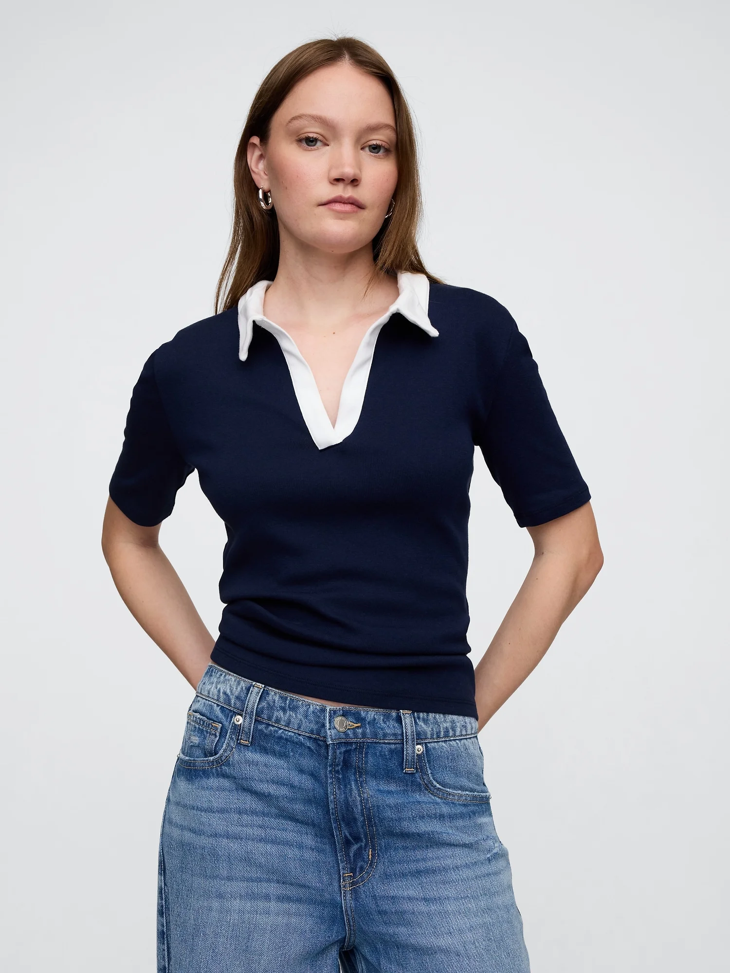 GAP Áo Polo Nữ