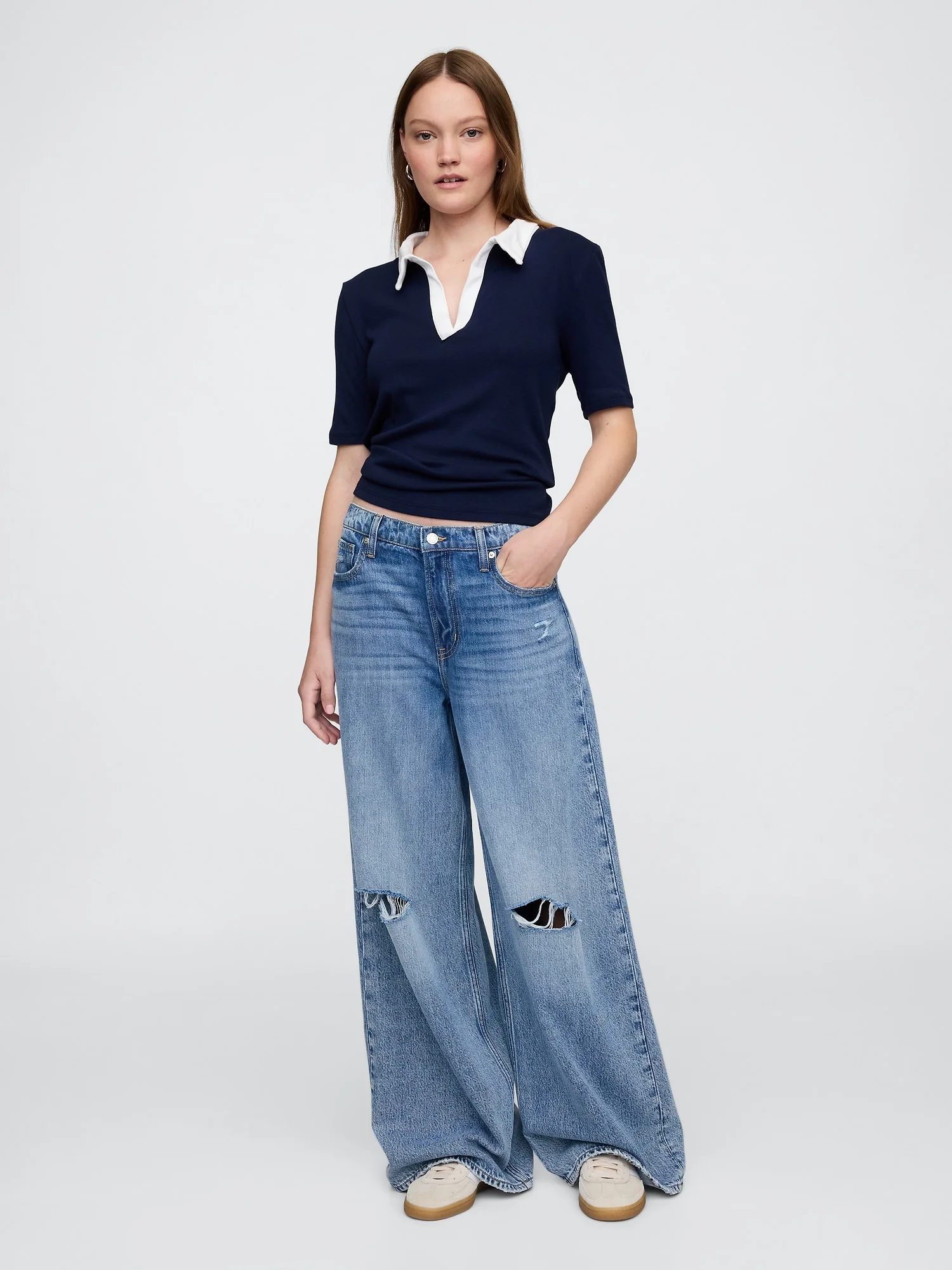 GAP Áo Polo Nữ