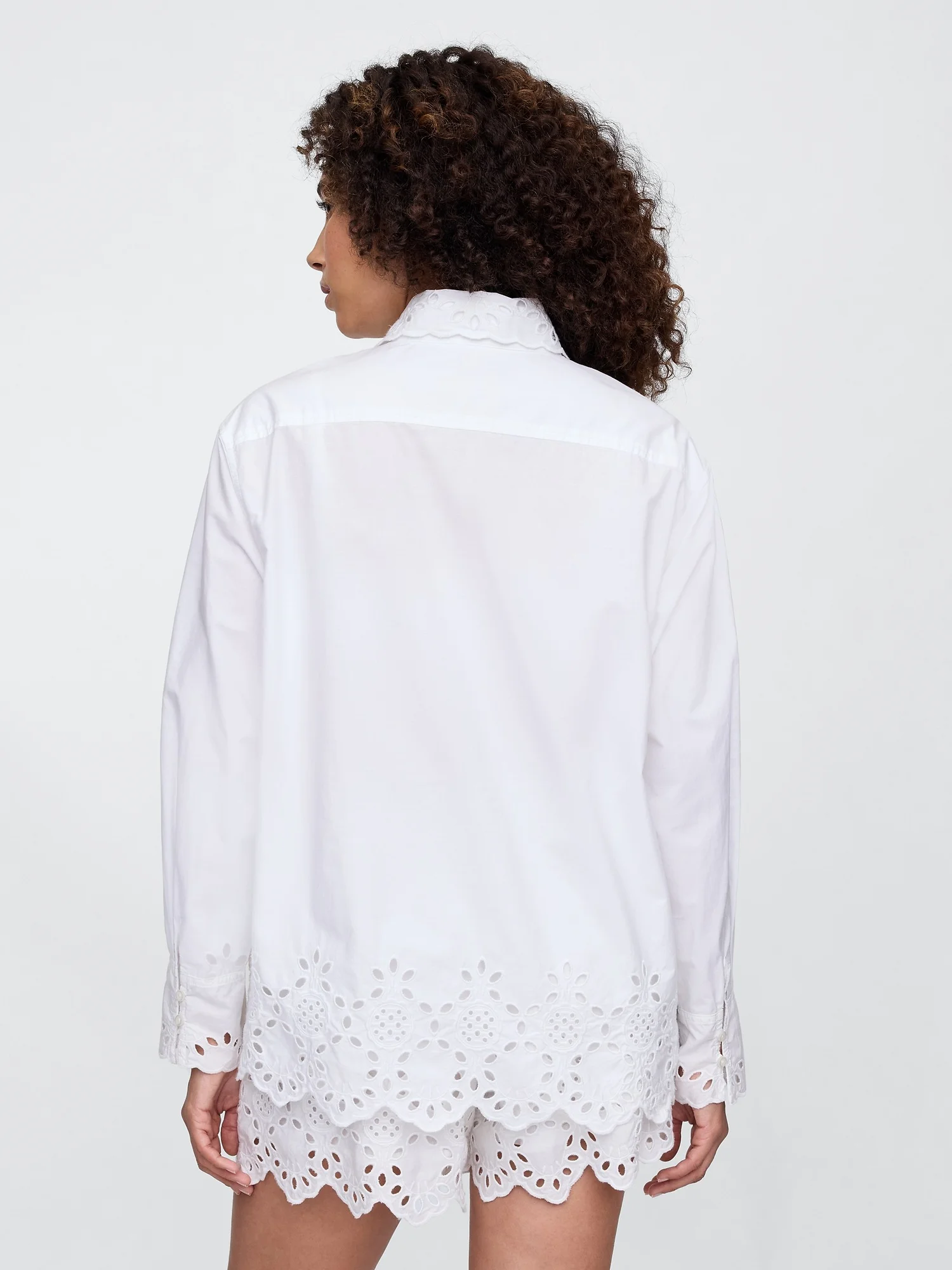 GAP Áo Sơ Mi Nữ - Big Shirt