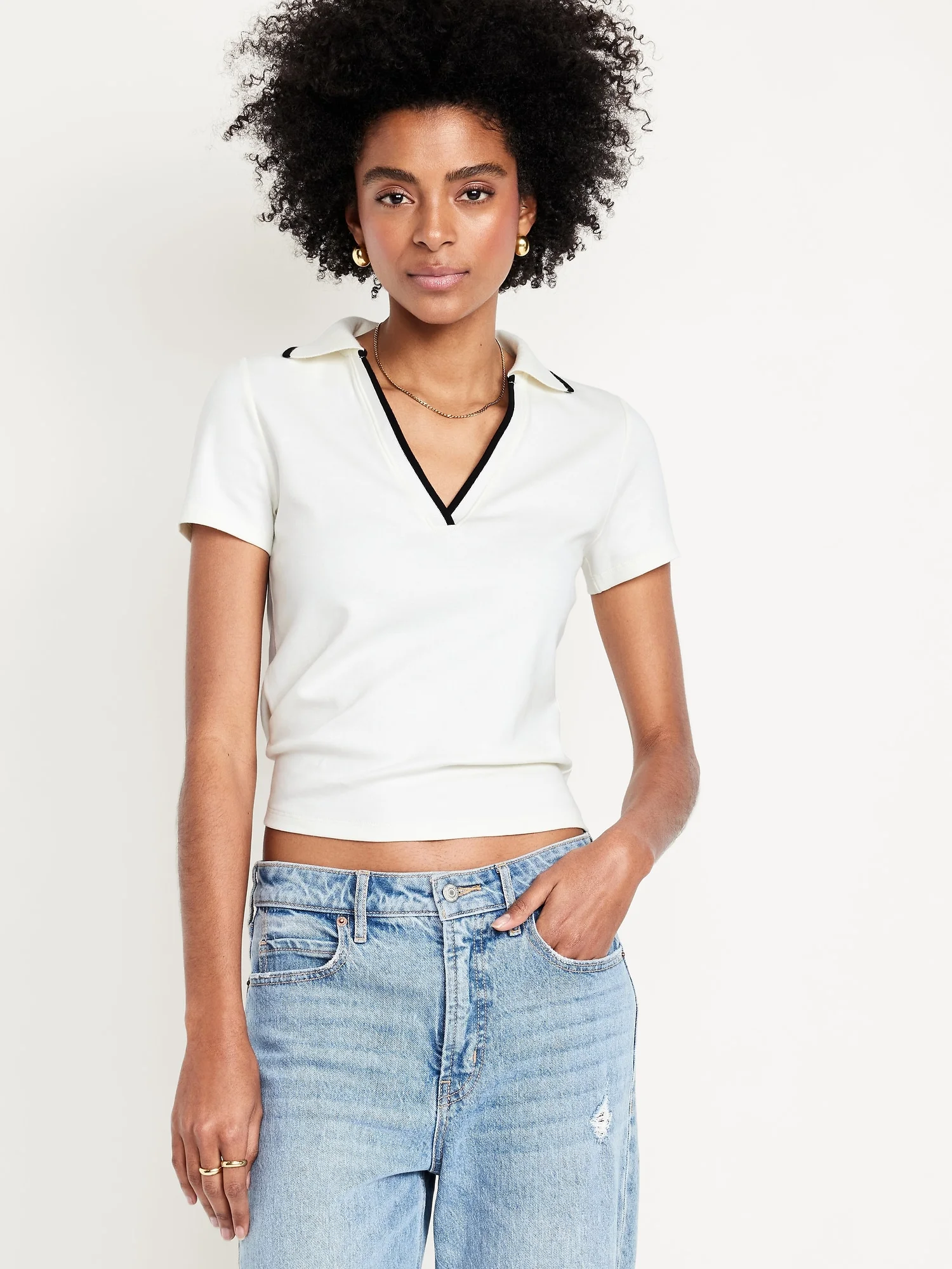 OLD NAVY Áo Thun Tay Ngắn Nữ