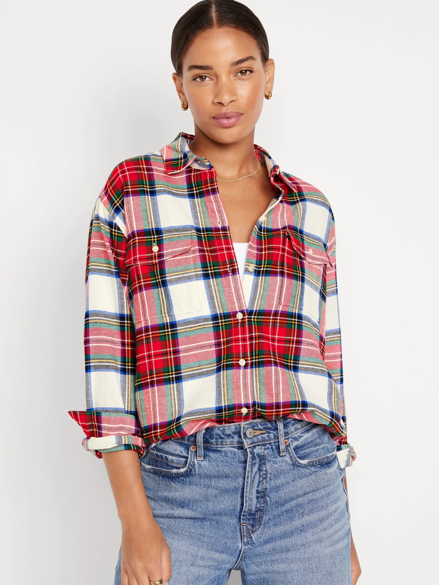 OLD NAVY Áo Sơ Mi Nữ