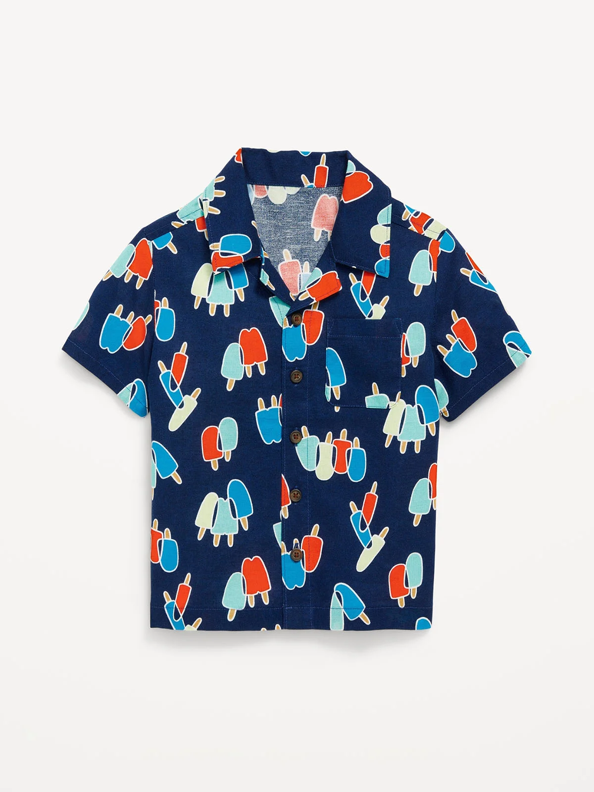 OLD NAVY Áo Sơ Mi Tay Ngắn Em Bé