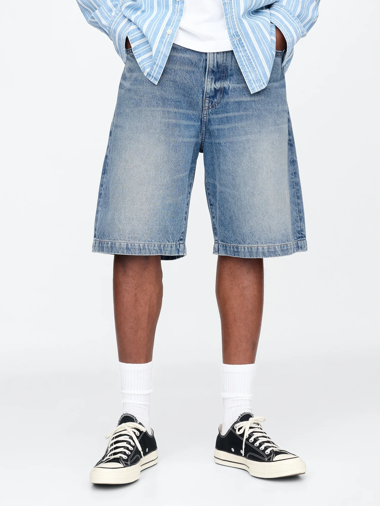 GAP Quần Short Jeans Nam