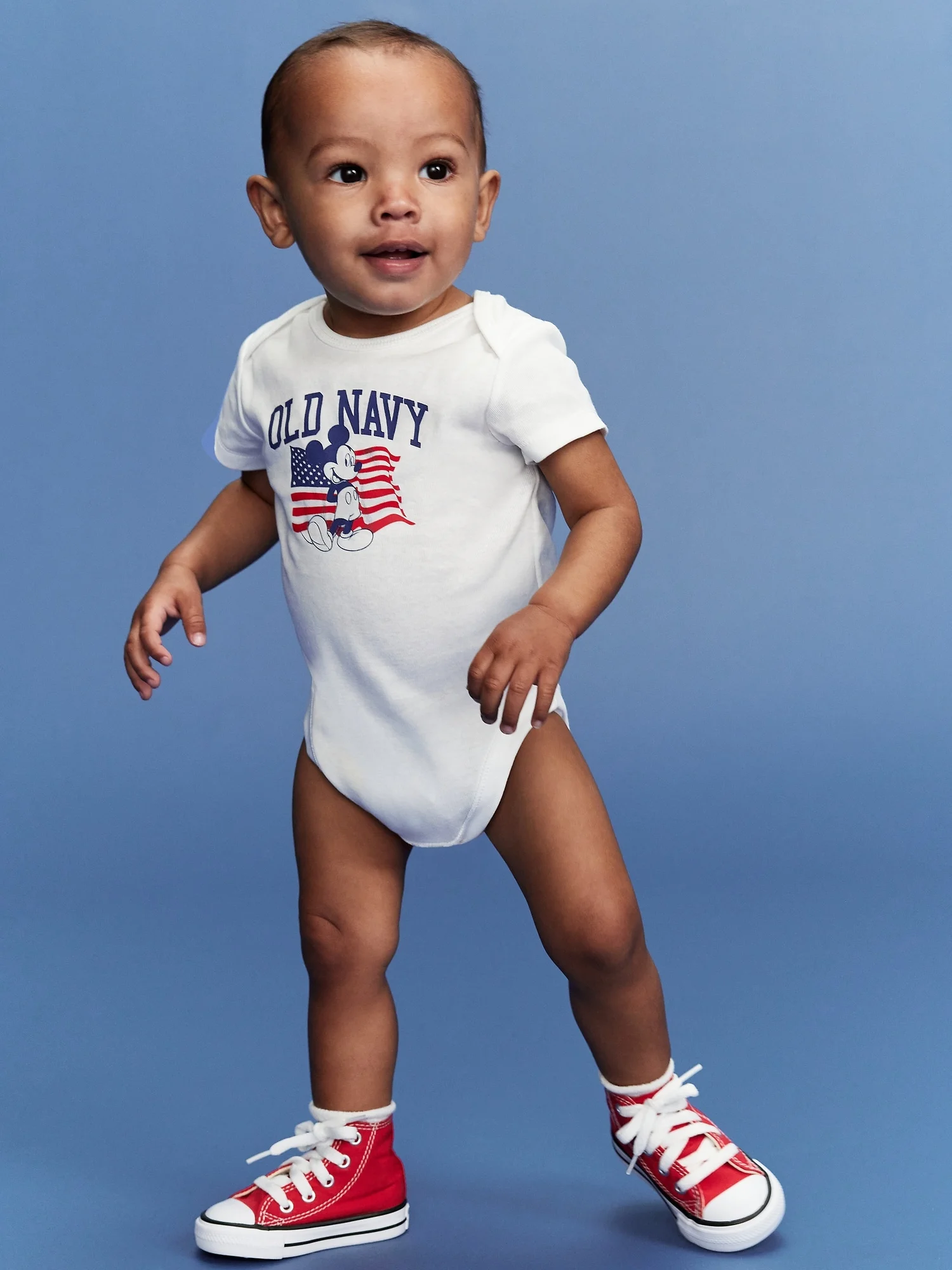 OLD NAVY Áo Liền Quần Tay Ngắn Em Bé