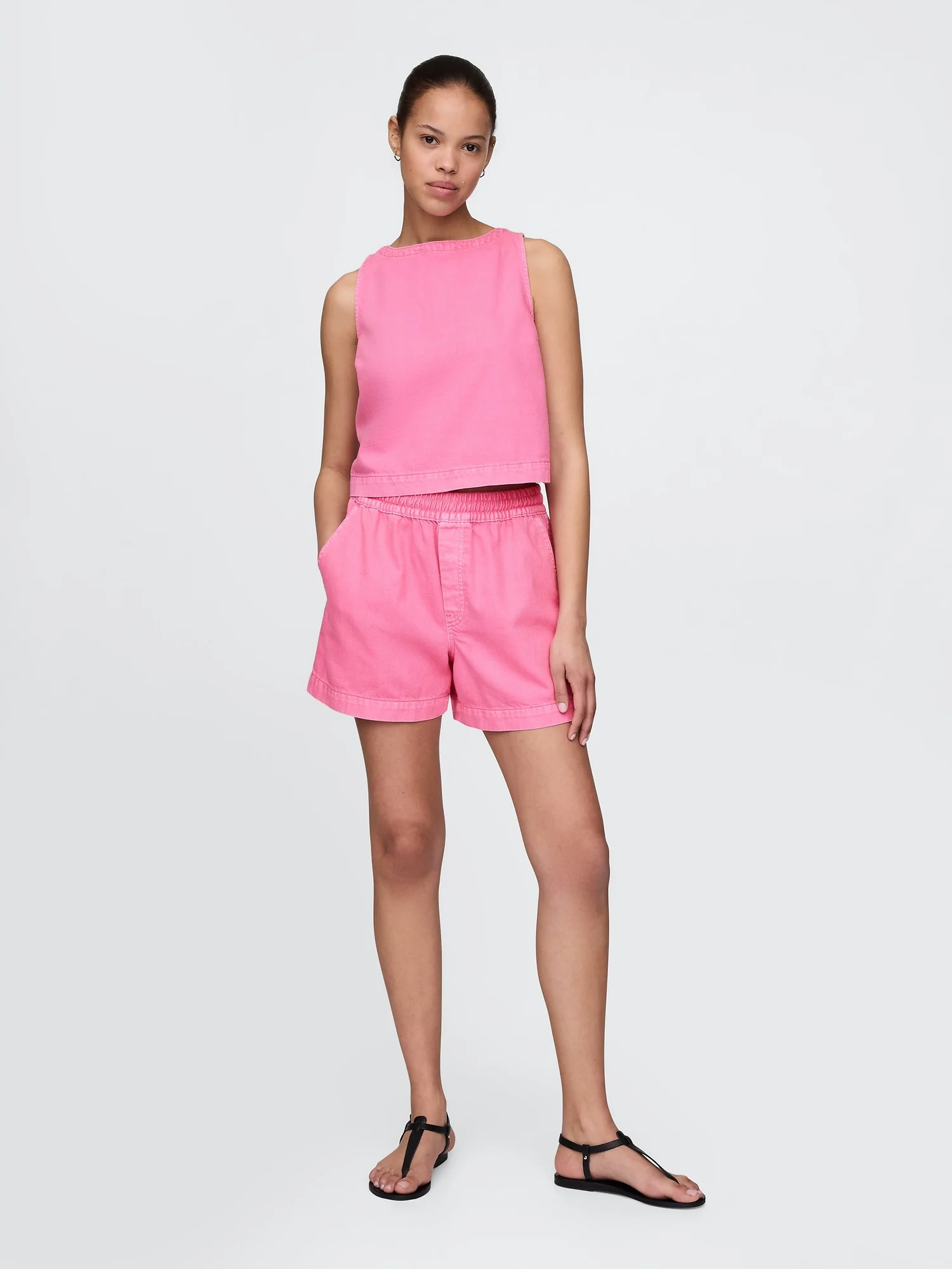 GAP Quần Shorts Jean Nữ