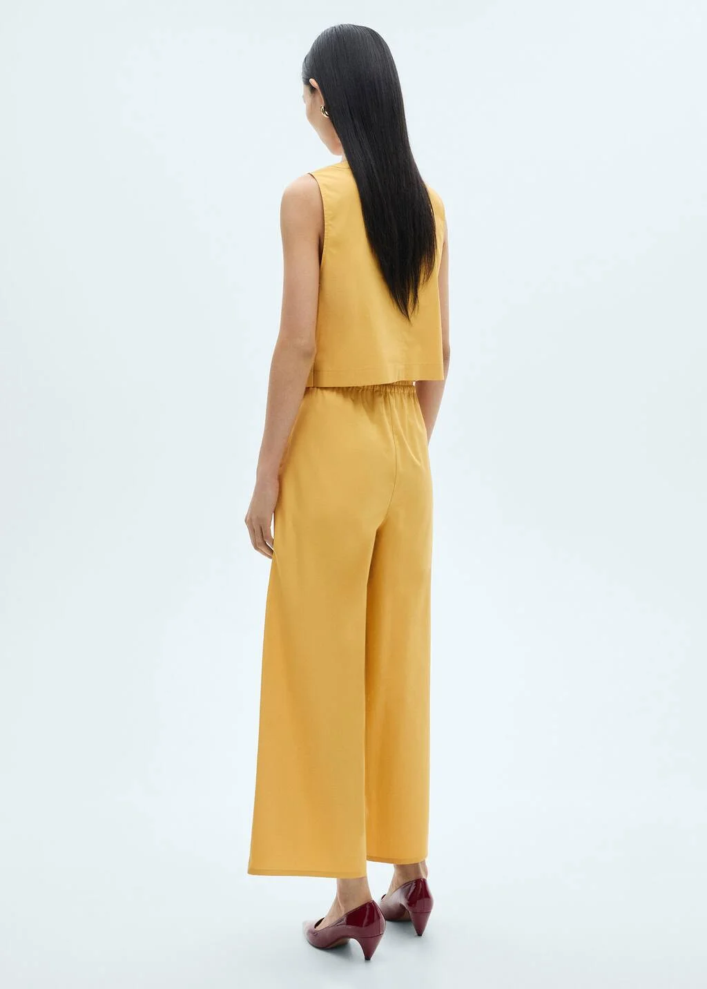 MANGO Áo Kiểu Pop