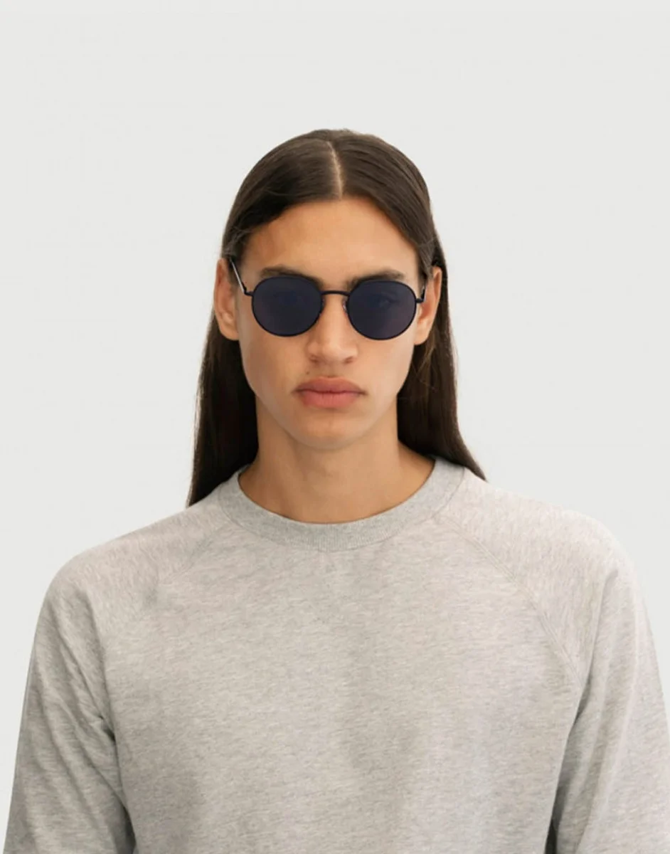 SUNNIES STUDIOS Kính Mát Gọng Tròn Jett Charcoal F