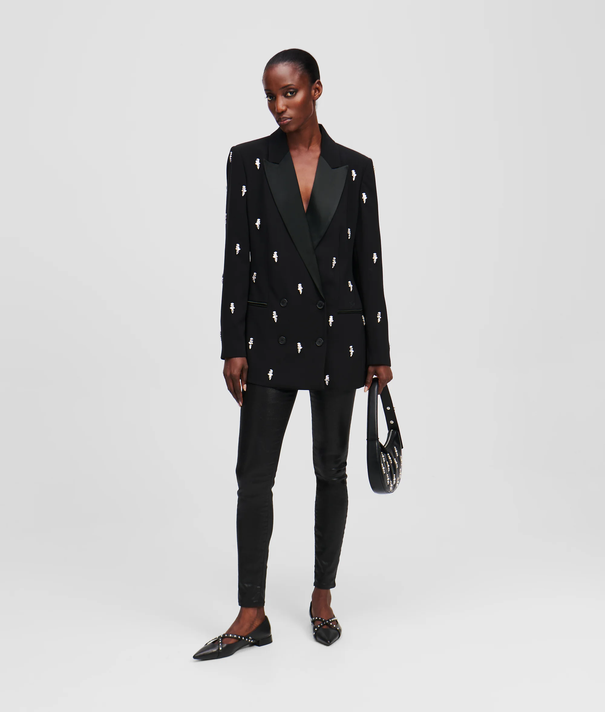 KARL LAGERFELD Áo Khoác Nữ Oversized Fit