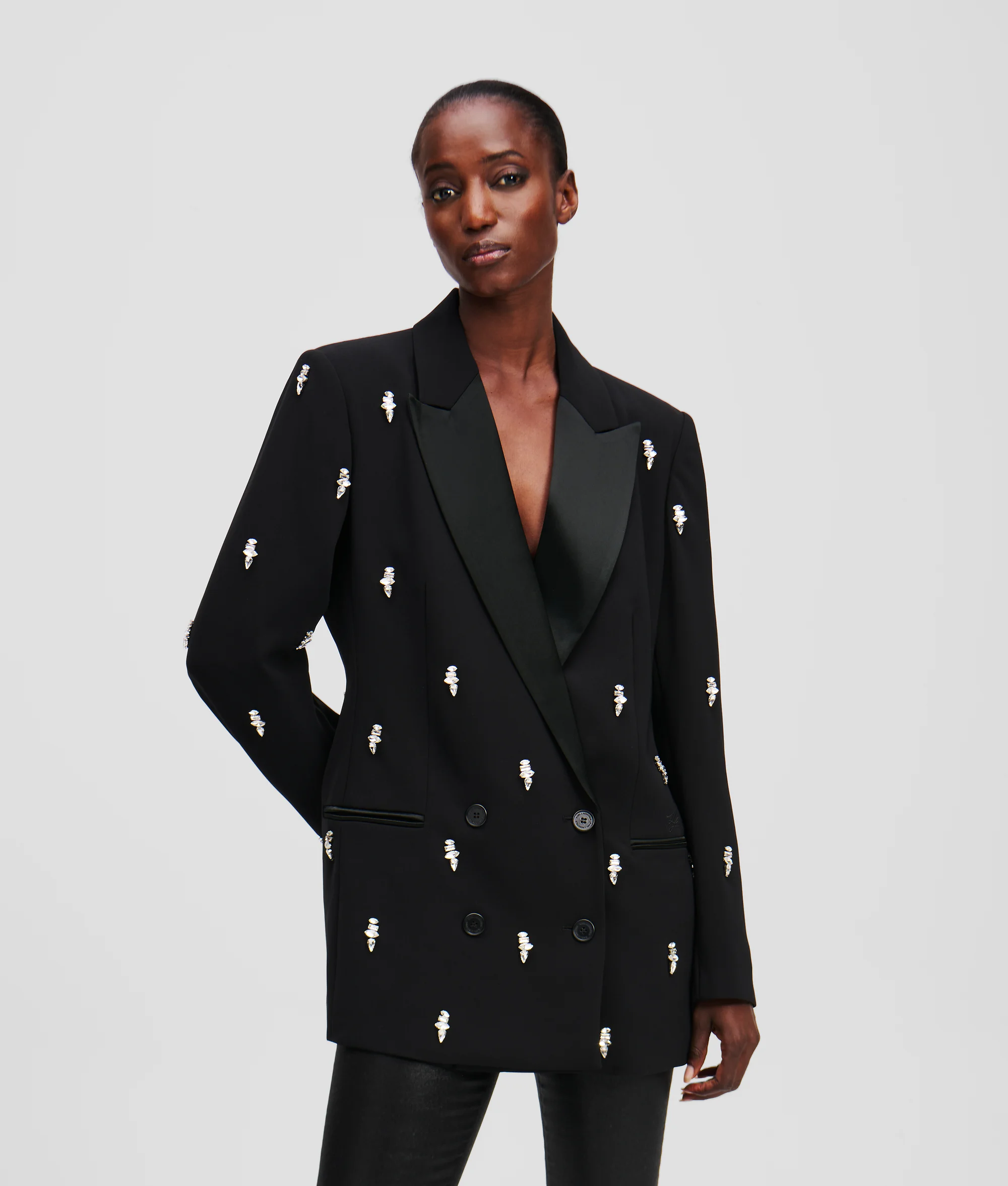 KARL LAGERFELD Áo Khoác Nữ Oversized Fit