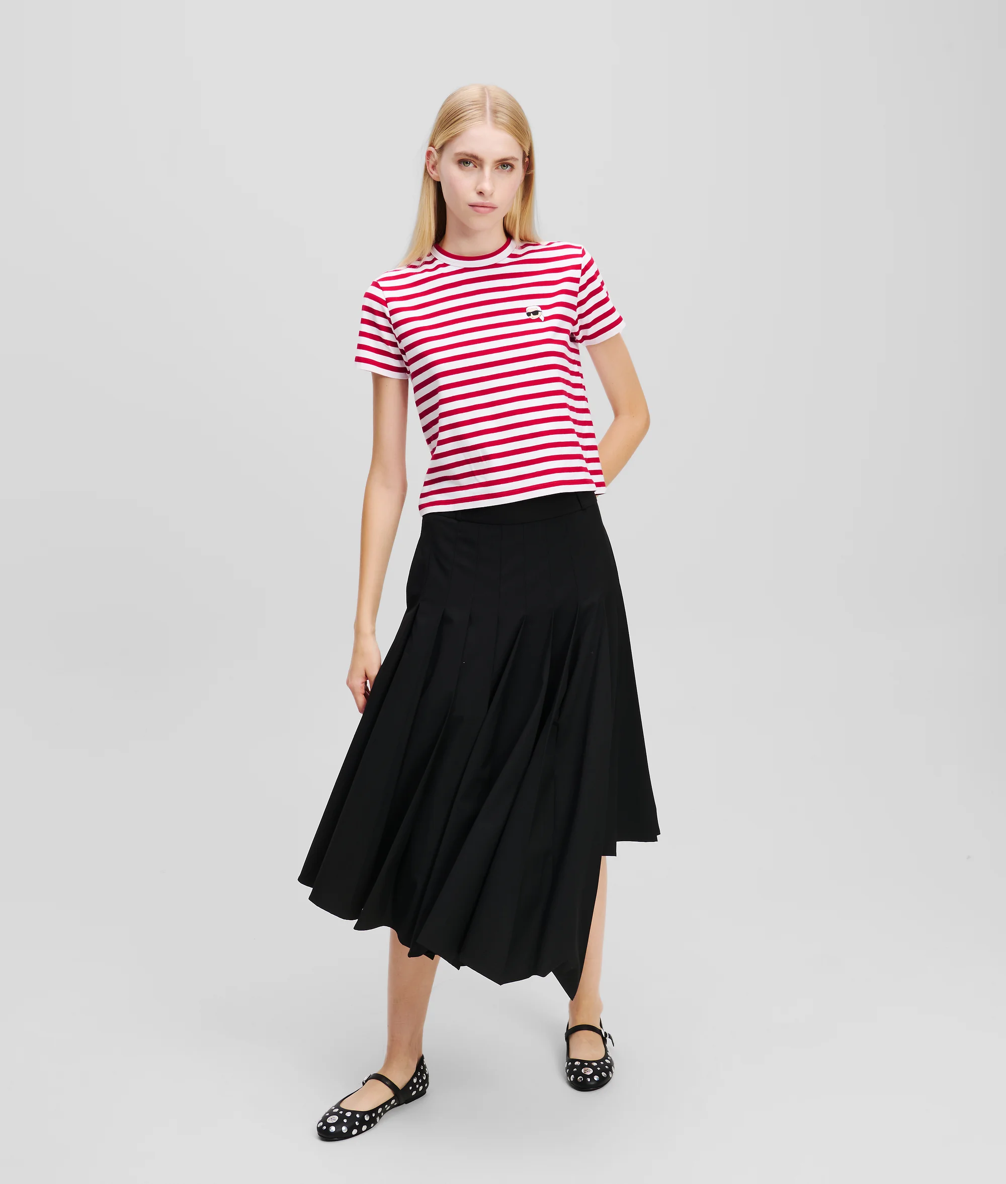 KARL LAGERFELD Áo Thun Nữ Boxy Fit