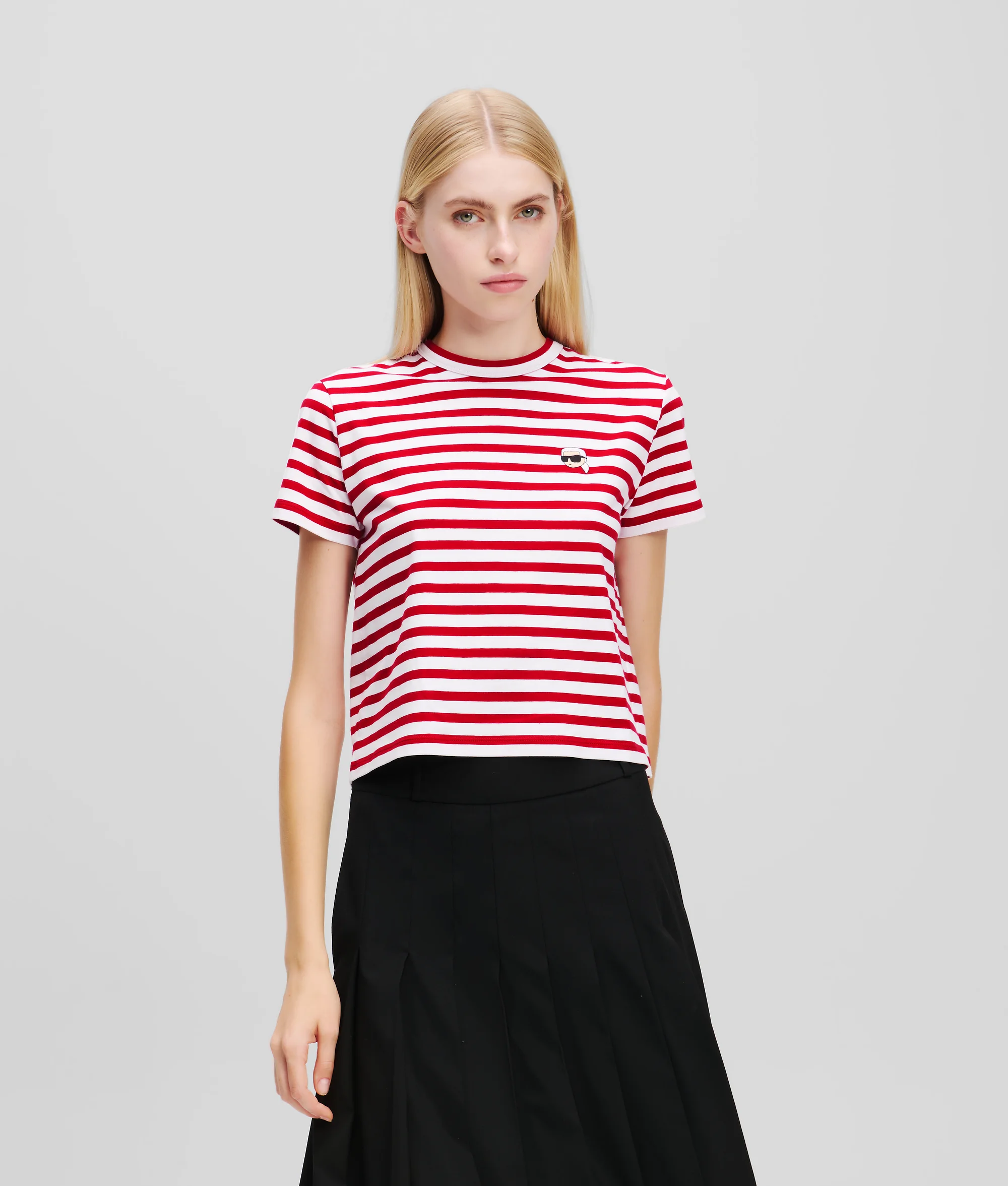 KARL LAGERFELD Áo Thun Nữ Boxy Fit