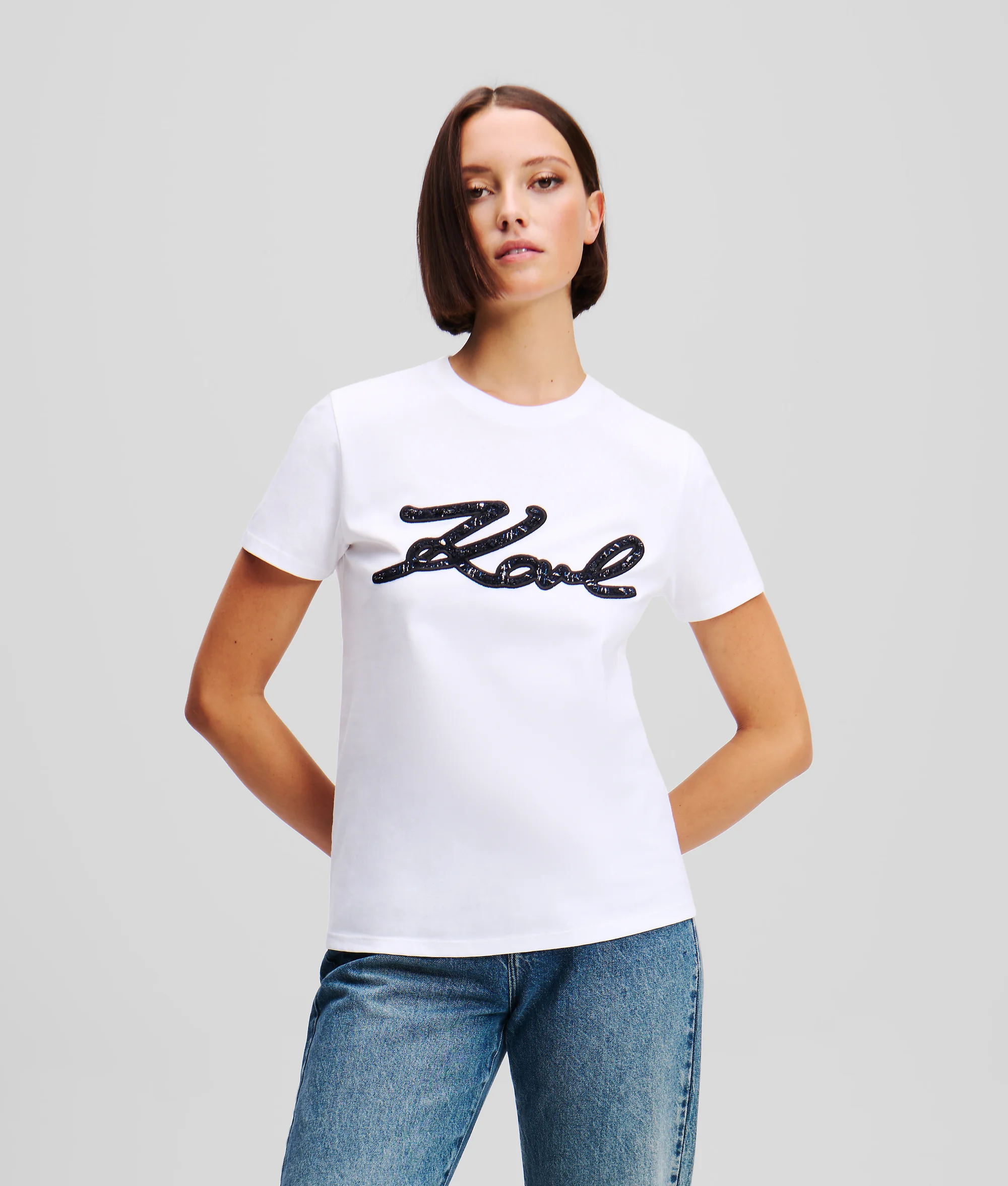 KARL LAGERFELD Áo Thun Nữ
