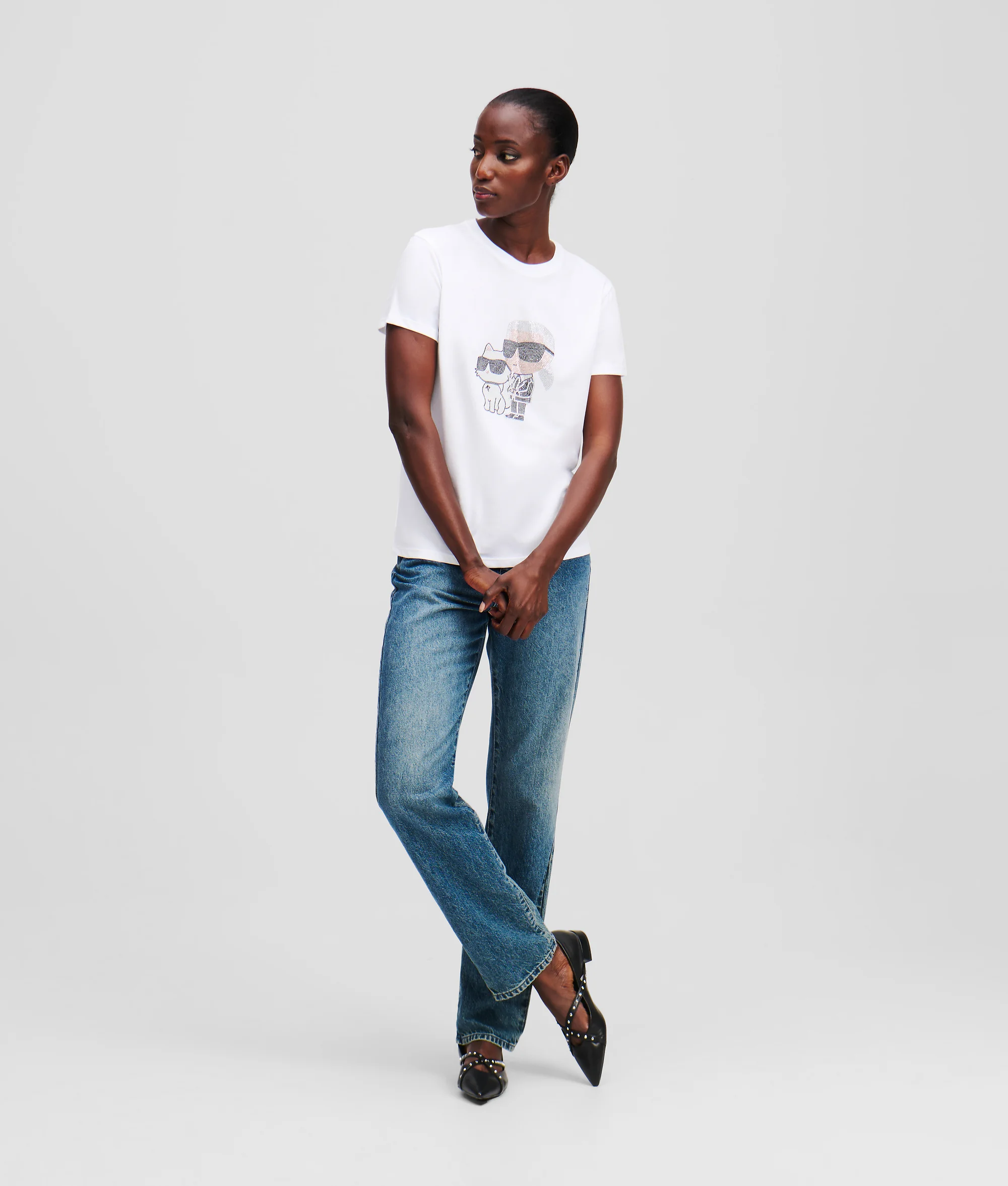 KARL LAGERFELD Áo Thun Nữ Regular Fit