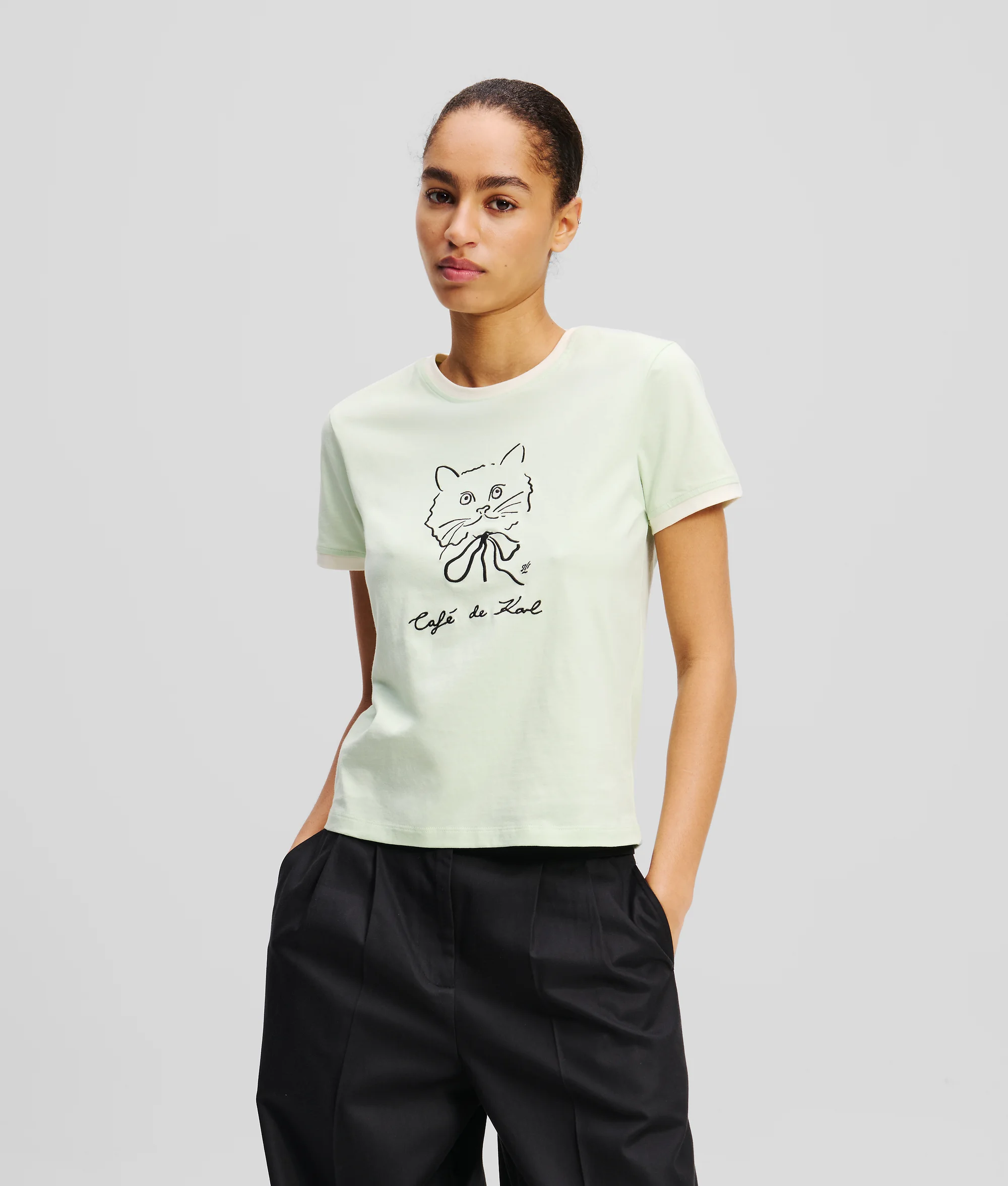 KARL LAGERFELD Áo Thun Nữ