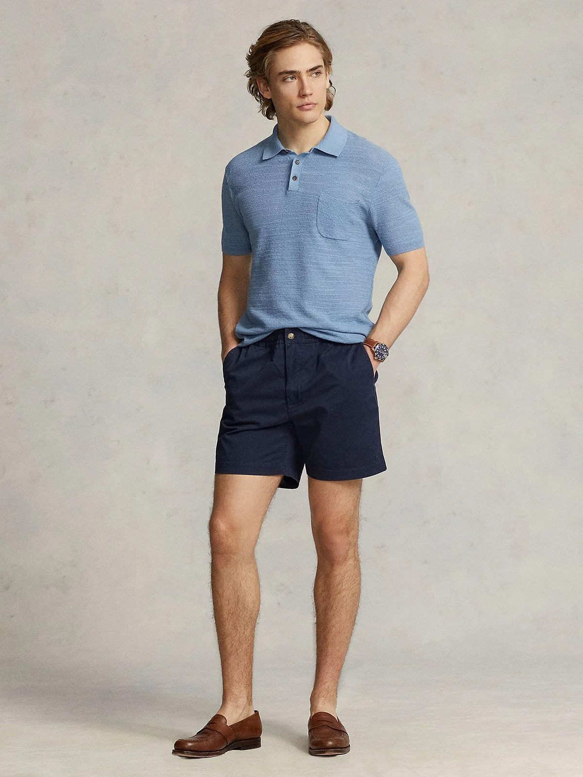 POLO RALPH LAUREN Quần Ngắn Nam 6-Inch Polo Prepster Stretch Chino Short