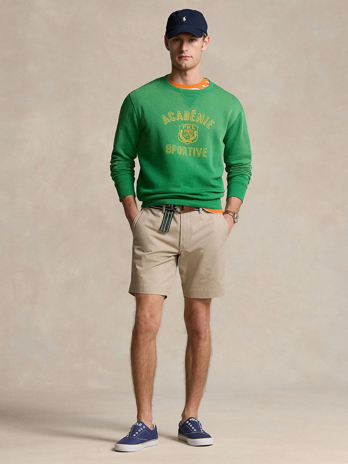 POLO RALPH LAUREN Quần Ngắn Nam 8-Inch Stretch Straight Fit Chino Short