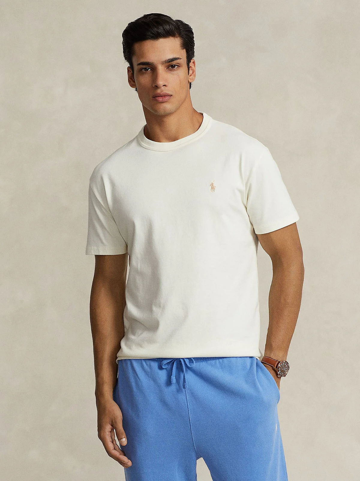 POLO RALPH LAUREN Áo Thun Nam Tay Ngắn Classic Fit Jersey Crewneck T-Shirt