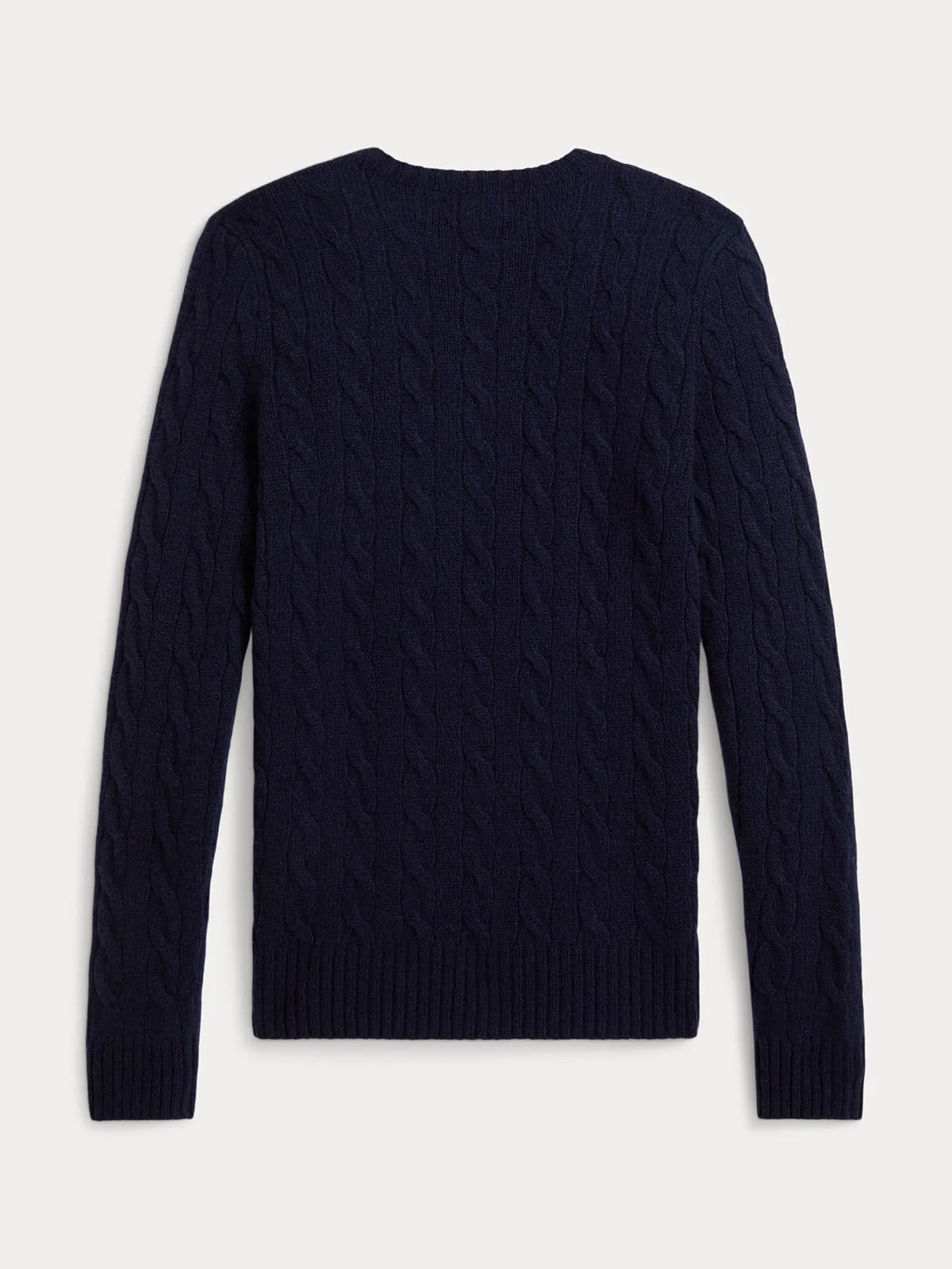 POLO RALPH LAUREN Áo Sweater Nữ Tay Dài Cable Wool-Cashmere Crewneck Sweater