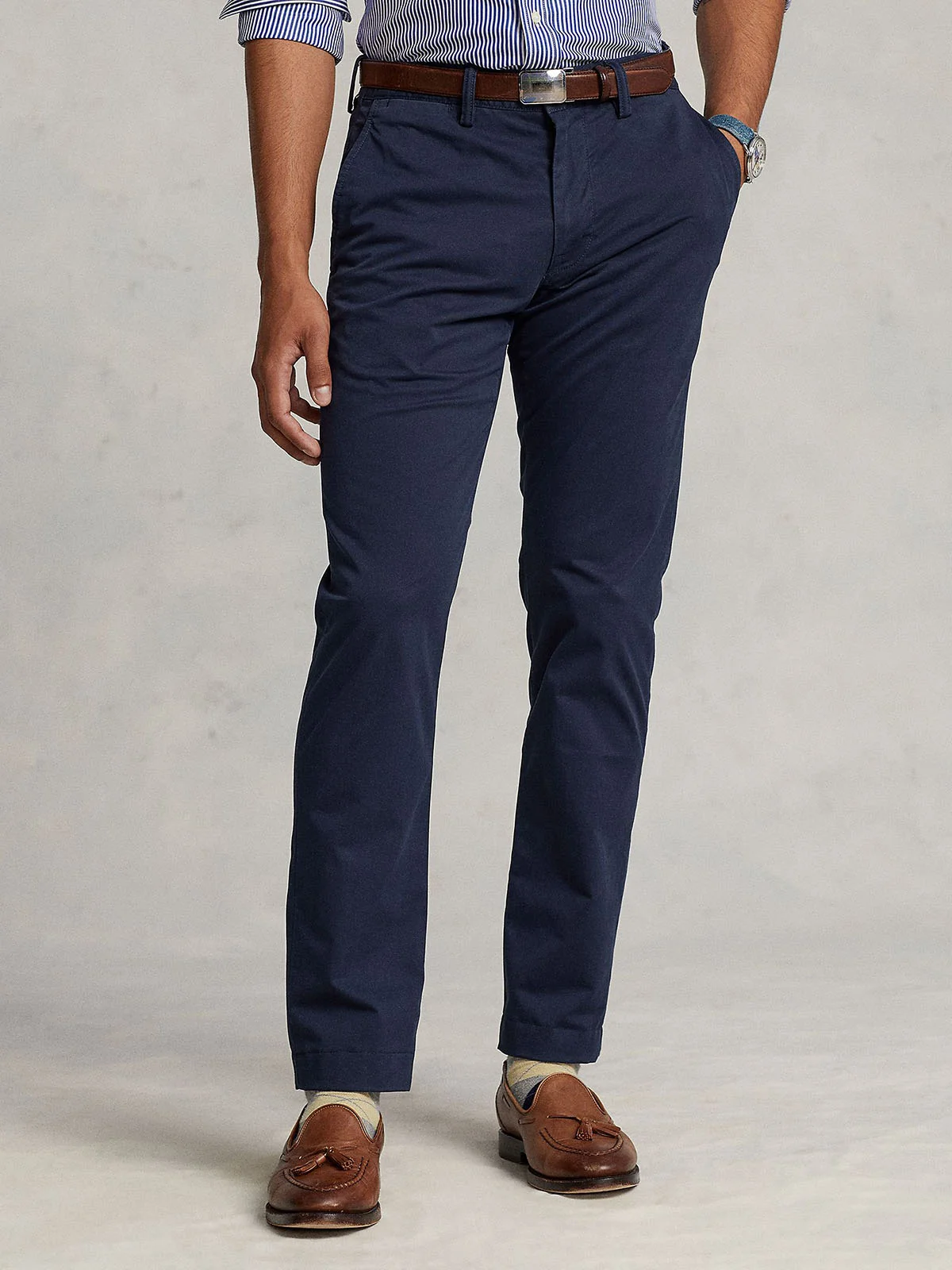 POLO RALPH LAUREN Quần Dài Nam Stretch Slim Fit Washed Chino Pant