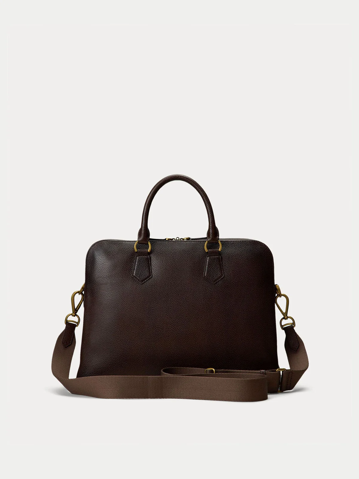 POLO RALPH LAUREN Túi Laptop Nam Pebbled Leather Commuter Bag