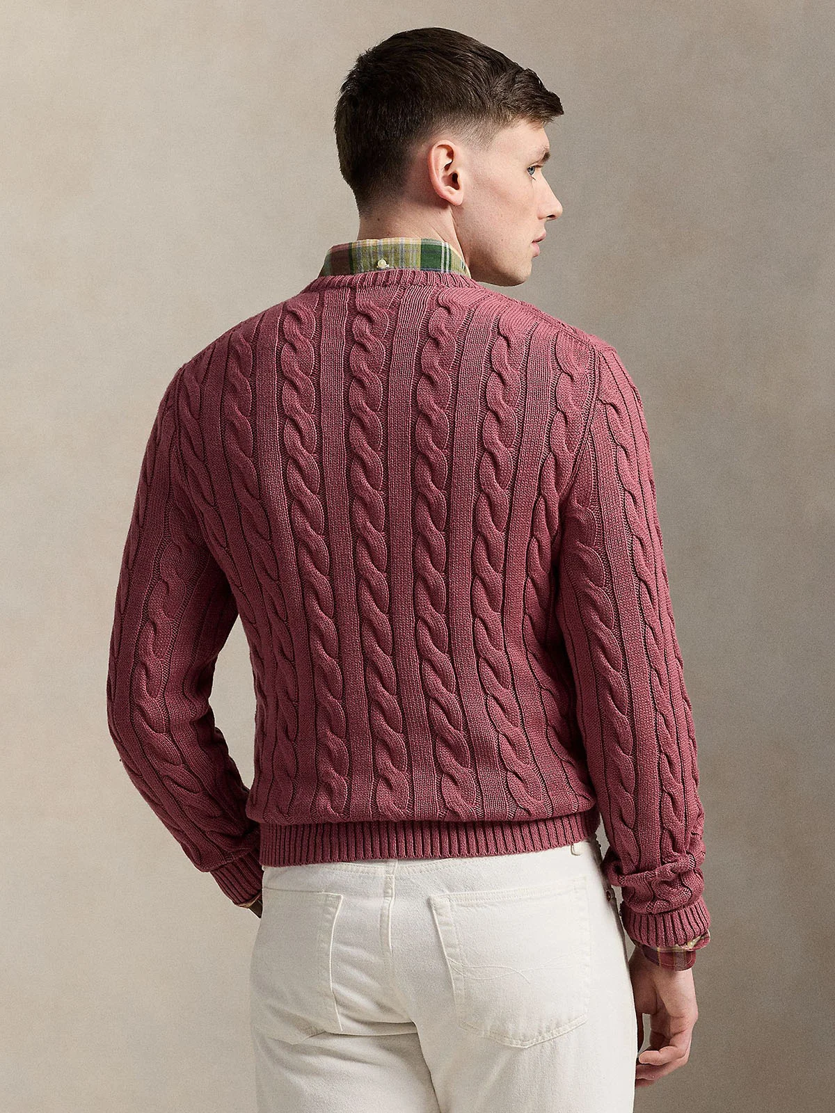 POLO RALPH LAUREN Áo Sweater Nam Tay Dài Cable-Knit Cotton Sweater