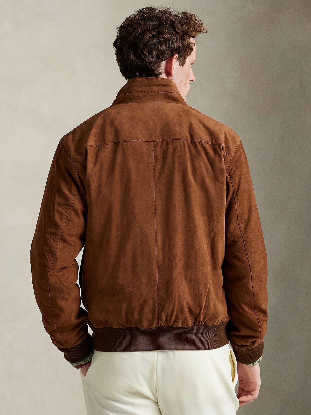 POLO RALPH LAUREN Áo Khoác Nam Tay Dài Suede Jacket
