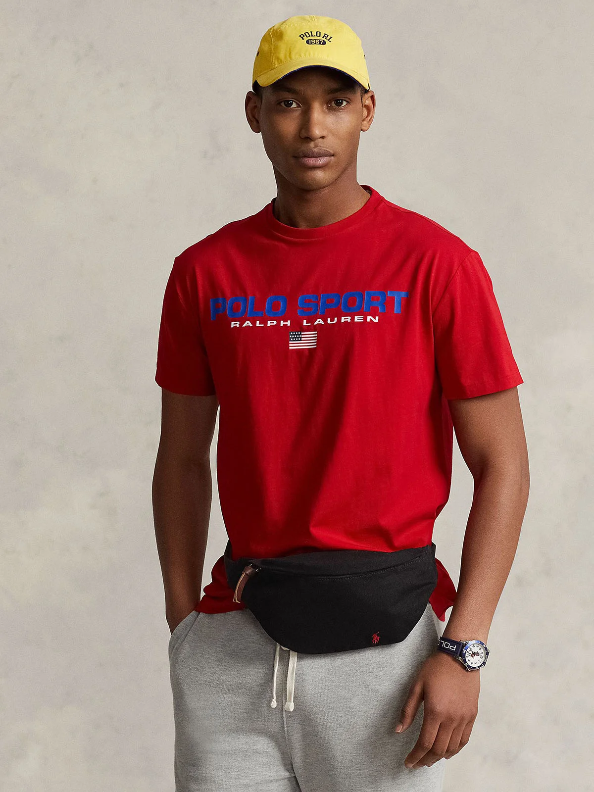 POLO RALPH LAUREN Túi Đeo Hông Nam Canvas Waist Pack