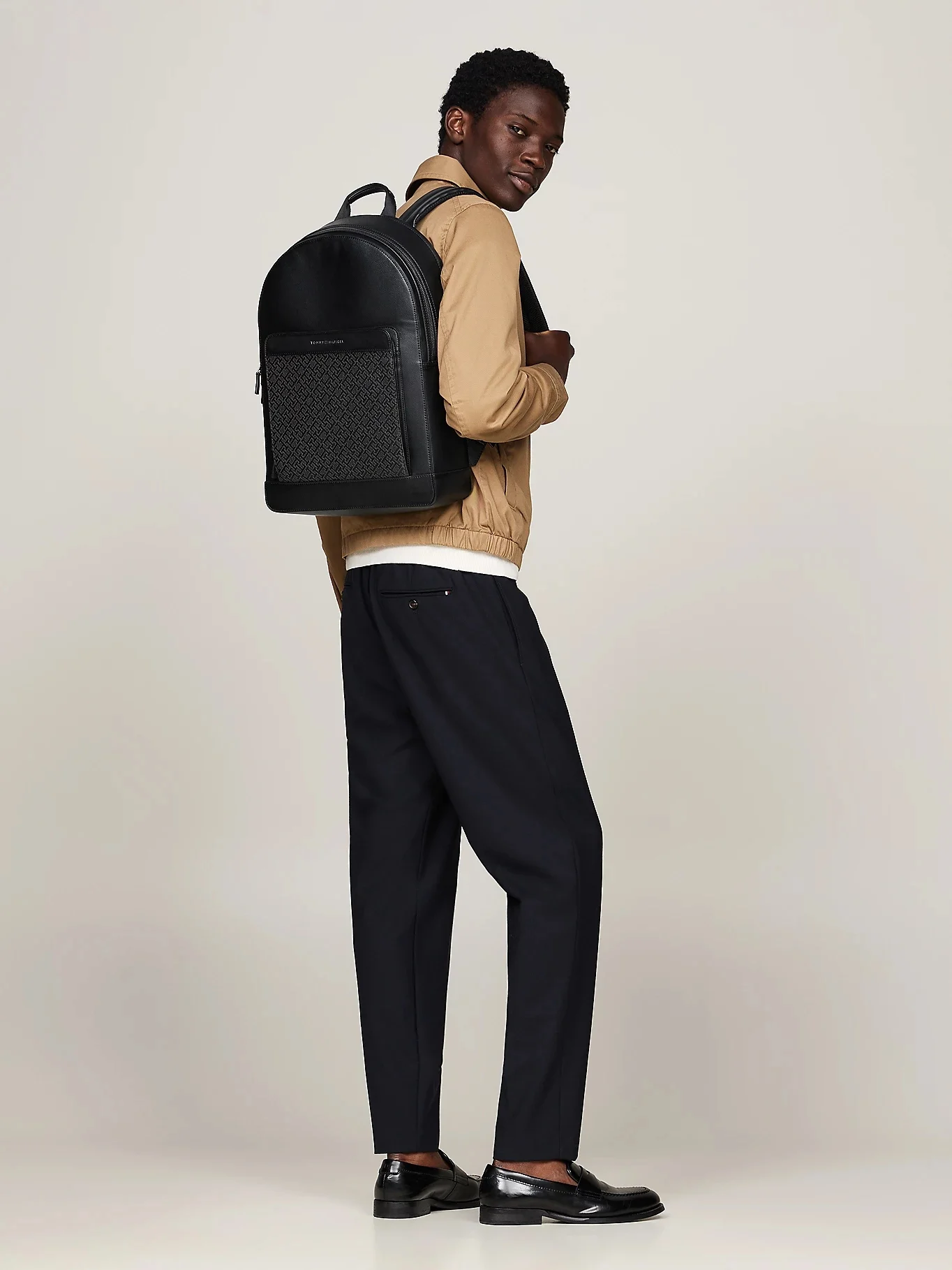 TOMMY HILFIGER Balo Nam TH Monogram Backpack