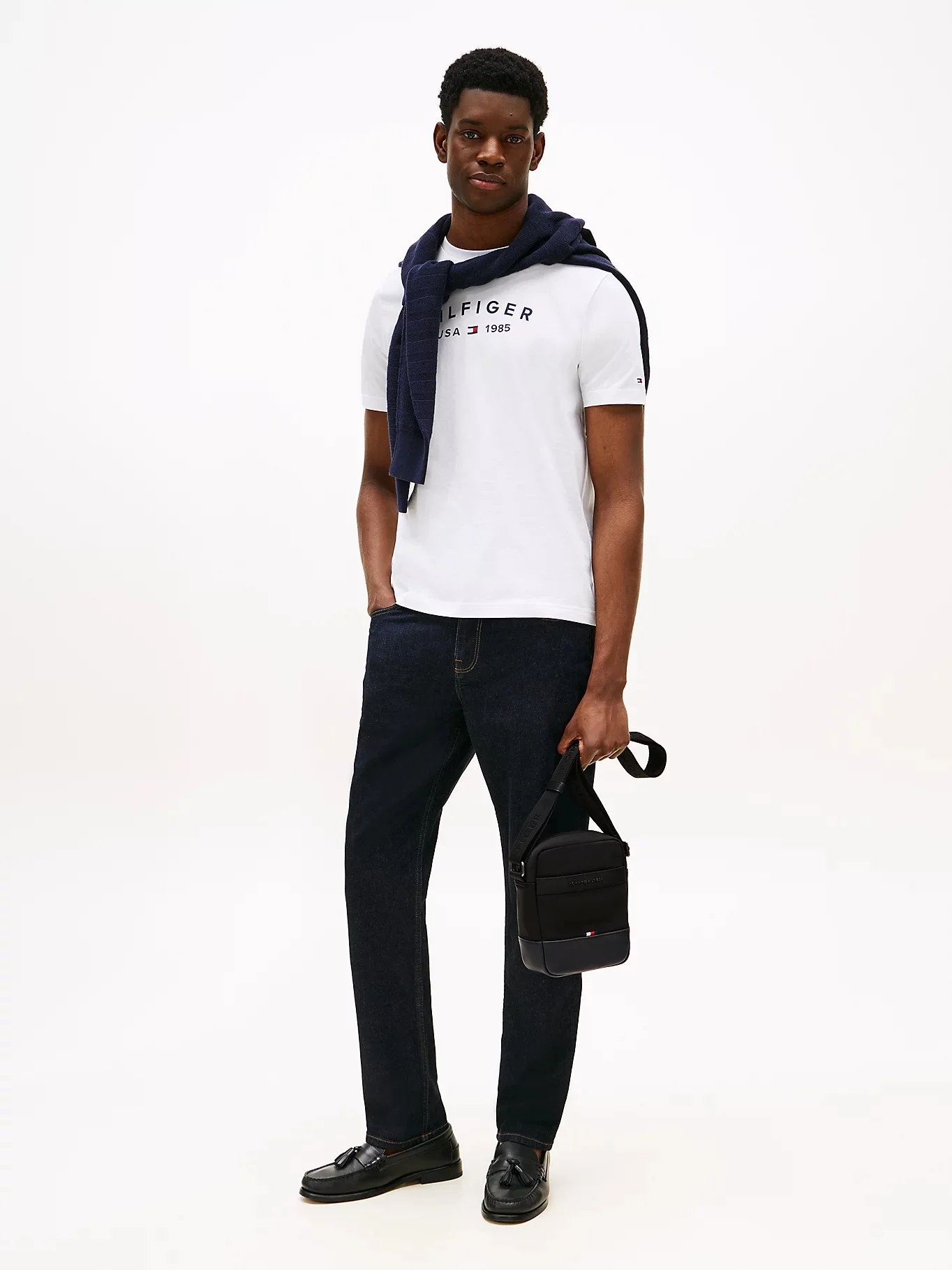 TOMMY HILFIGER Túi Đeo Chéo Nam TH Nylon Travel Mini Reporter